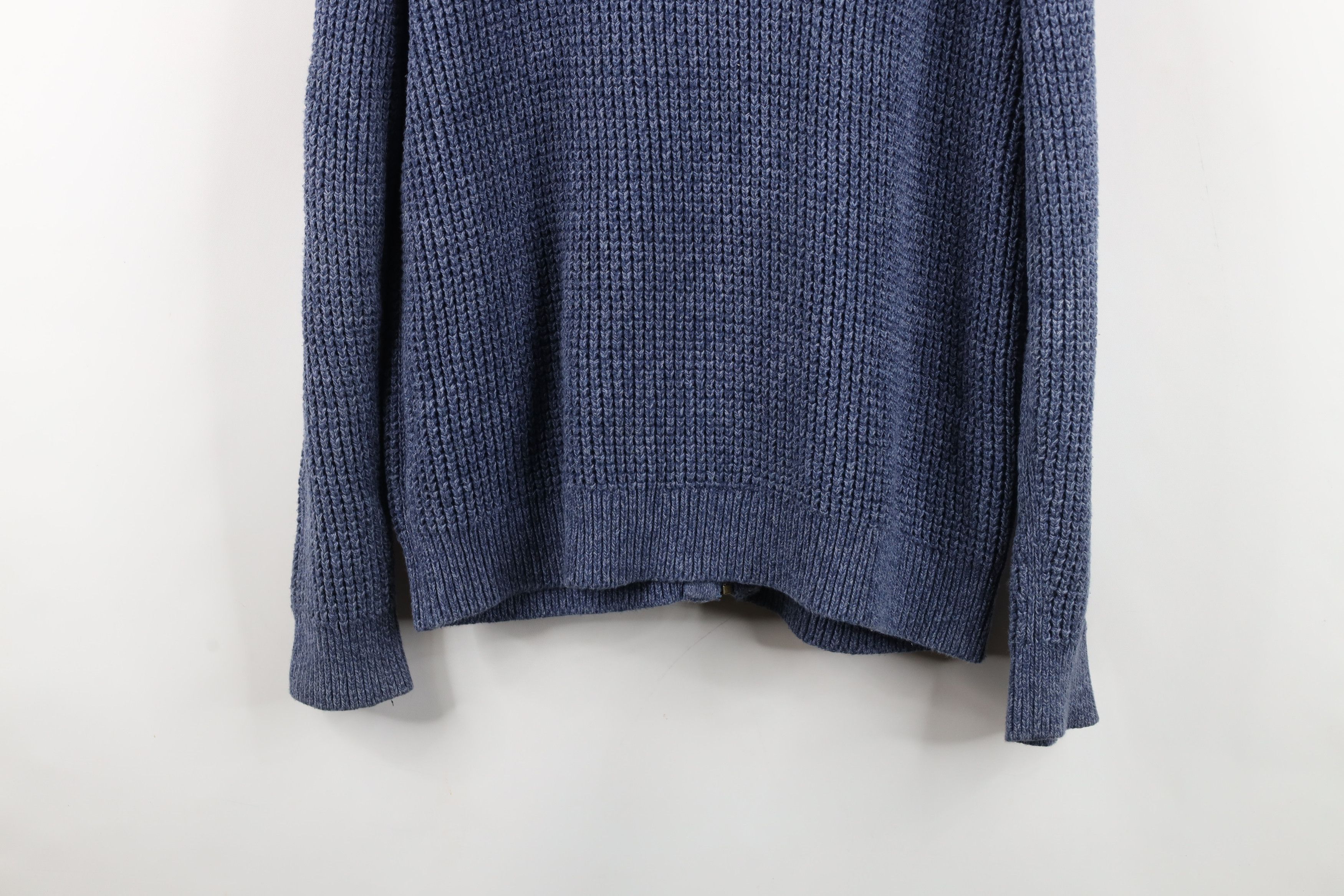 L.L. Bean Vintage LL Bean Cotton Chunky Ribbed Knit Full Zip Sweater Size US M / EU 48-50 / 2 - 13 Thumbnail