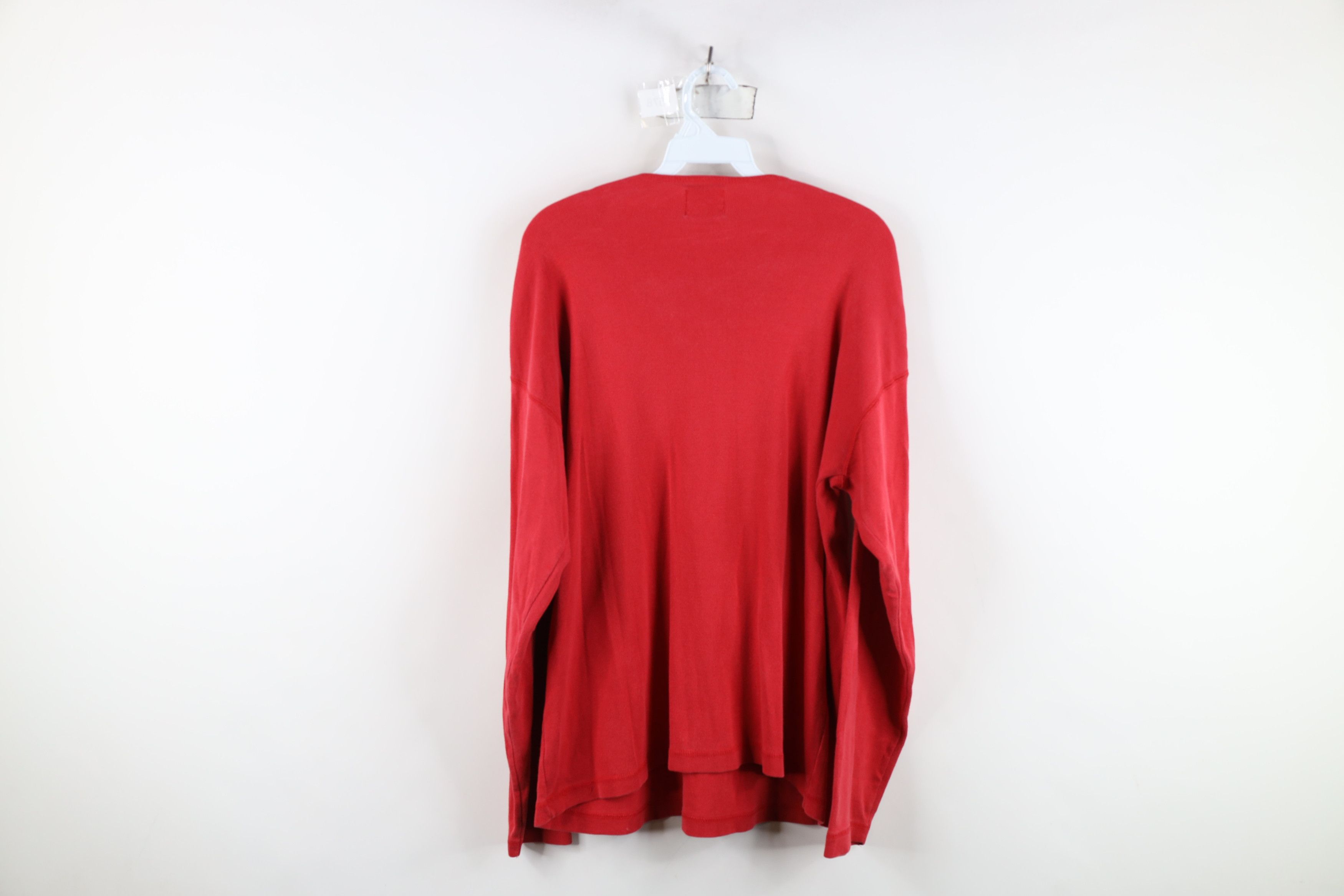 American Eagle Outfitters Vintage 90s American Eagle Outfitters Knit Henley T-Shirt Size L / US 10 / IT 46 - 14 Thumbnail