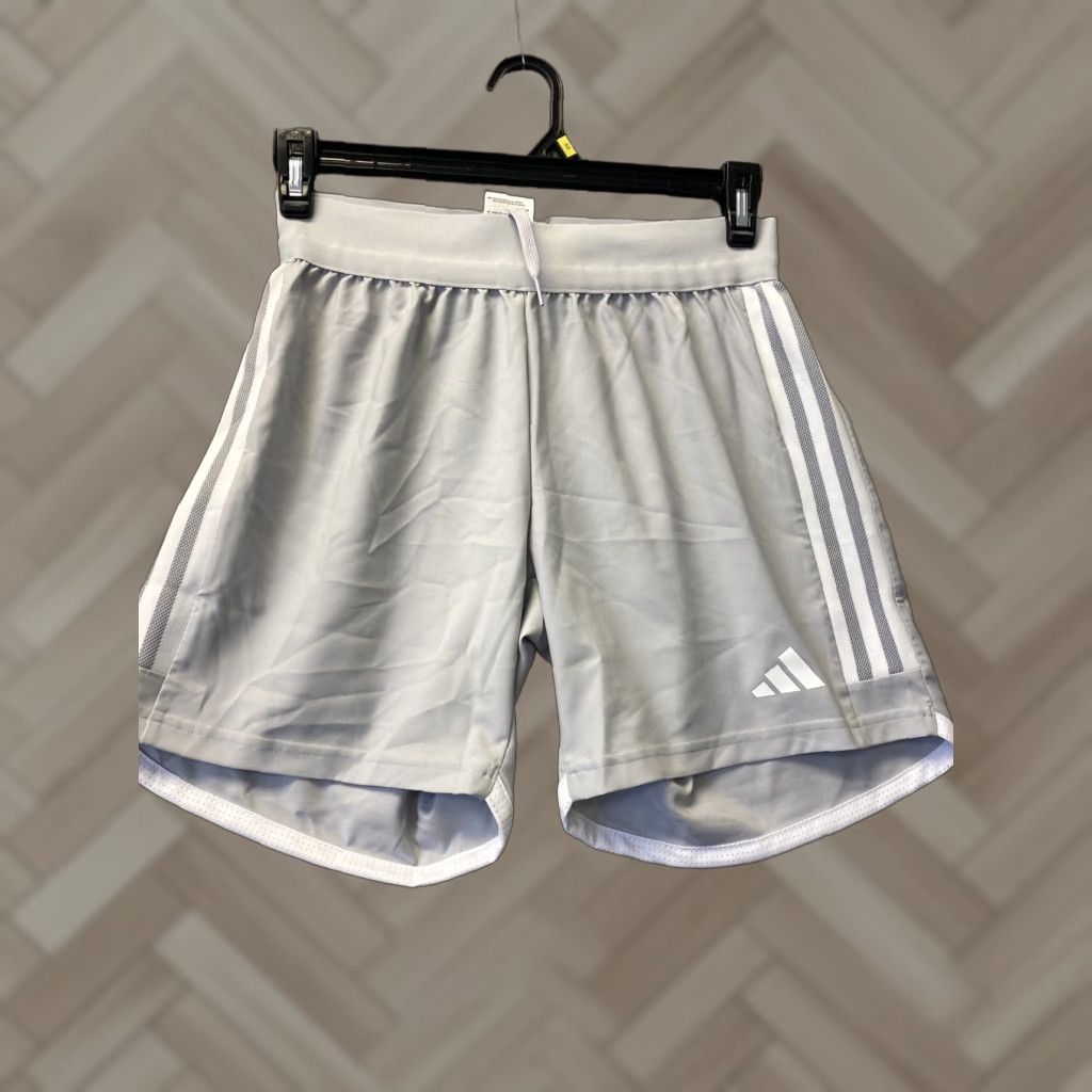 Adidas VINTAGE Adidas Women's Athletic Shorts Soccer Gym Running Small Gray Activewear Size 28" / US 6 / IT 42 - 1 Thumbnail