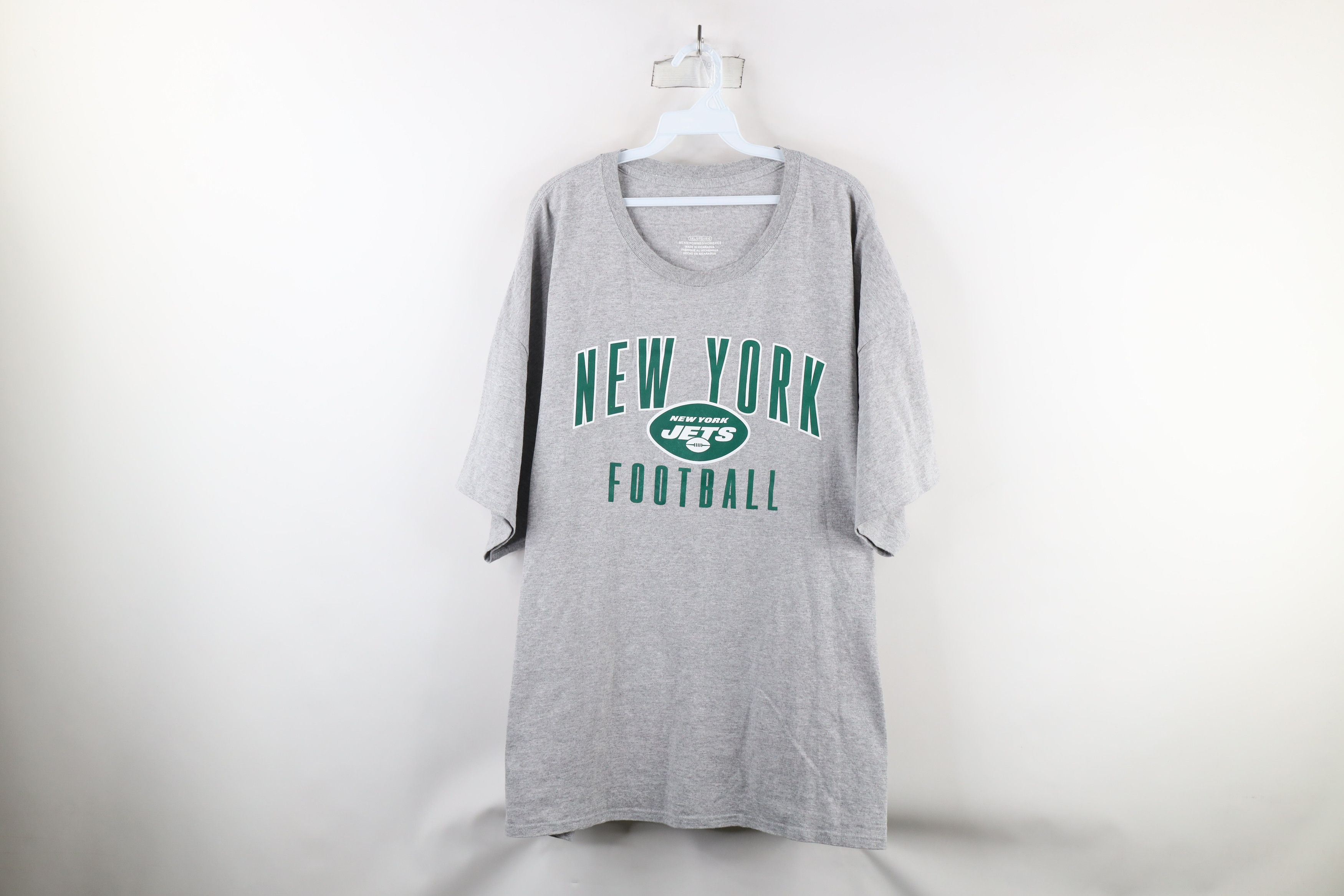 Vintage Vintage Out New York Jets Football Short Sleeve T-Shirt Gray Size US XXL / EU 58 / 5 - 1 Thumbnail