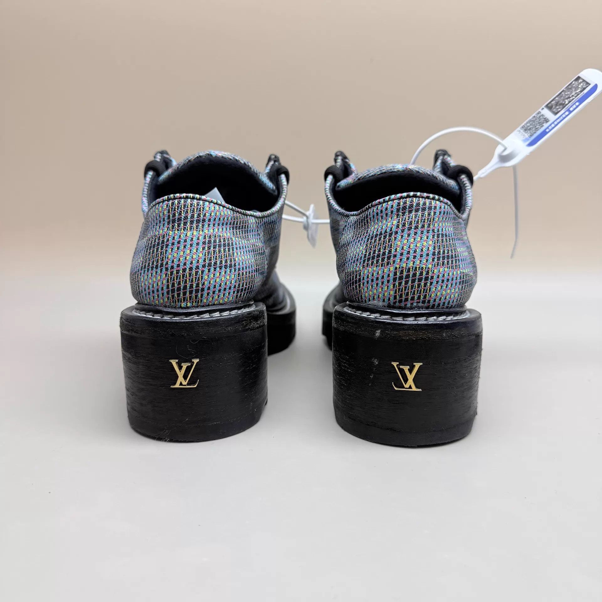 Louis Vuitton LV Laser Monogram Loafer 99 New 36.5 Size US 6 / IT 36 - 3 Thumbnail