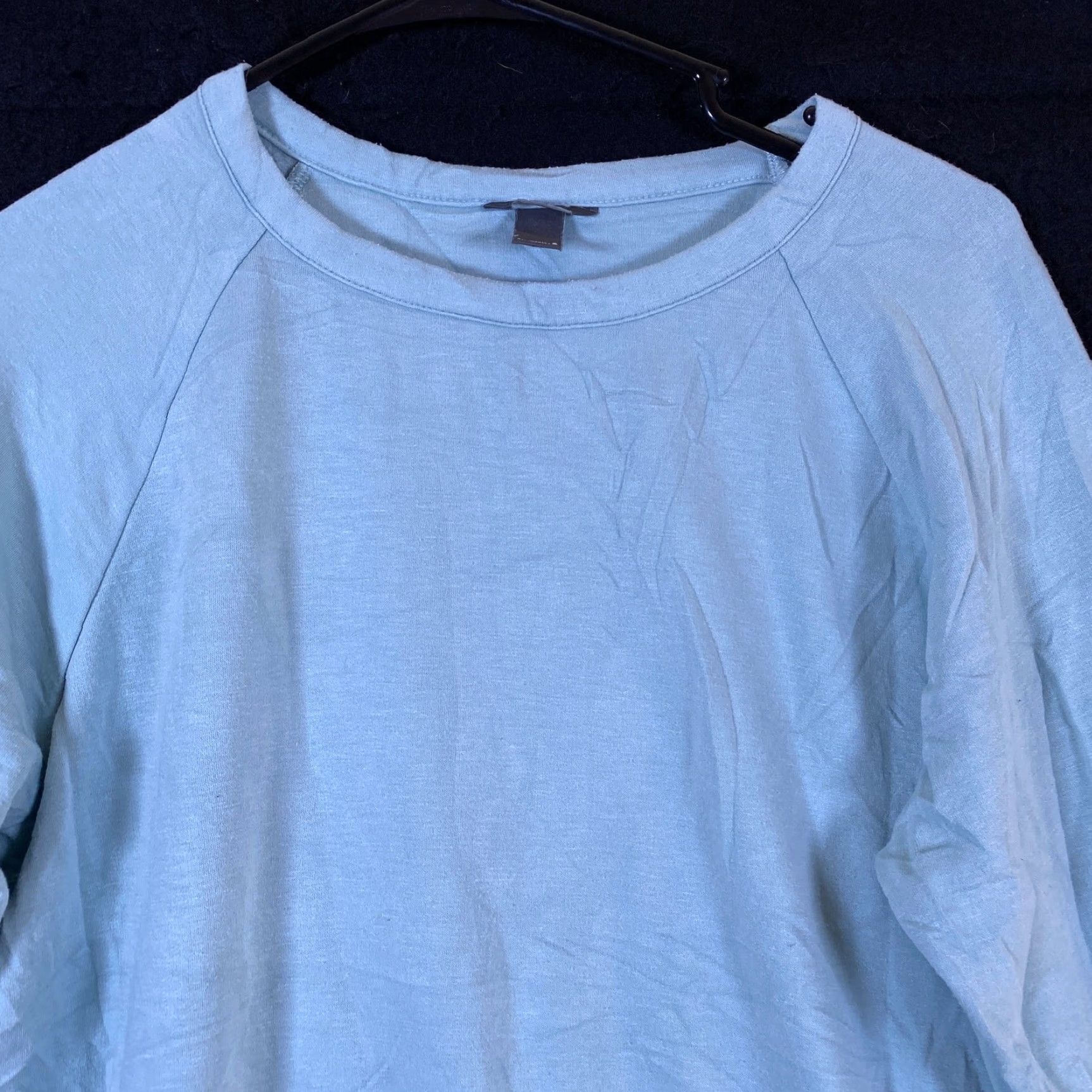 Eddie Bauer Eddie Bauer Womens Sweatshirt Blue Pullover Boat Neck Long Sleeve Stretch Small Size S / US 4 / IT 40 - 2 Thumbnail
