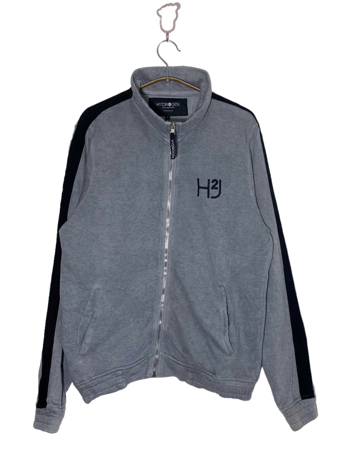 HYDROGEN HYDROGEN Luxury Sportswear H2J Sweater Zipper Jacket ITALY Size US S / EU 44-46 / 1 - 1 Thumbnail