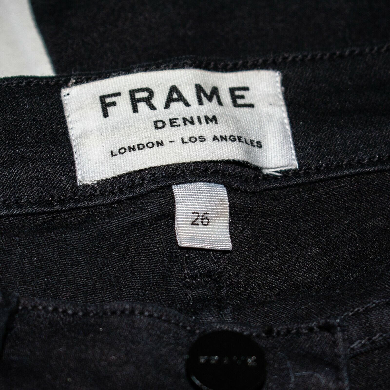 Frame FRAME Denim Women's Le Skinny De Jeanne Jeans Ripped Size 26" / US 2 / IT 38 - 6 Thumbnail