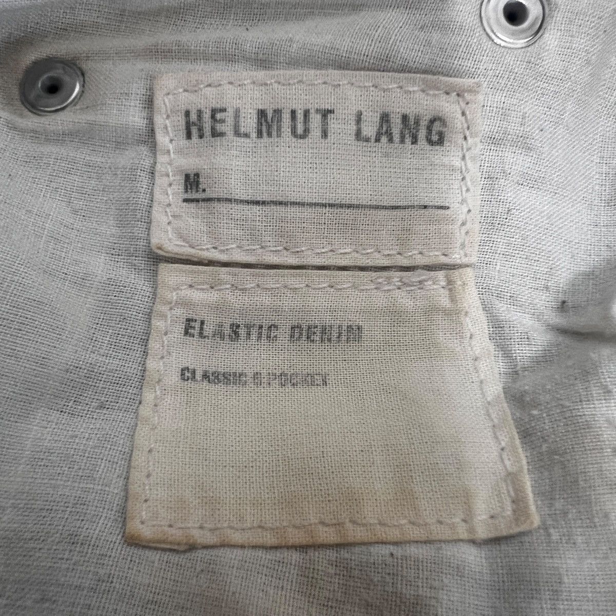 Helmut Lang HELMUT LANG Archival Cargo Pants with Elastic Band Detailing Size US 31 - 5 Thumbnail