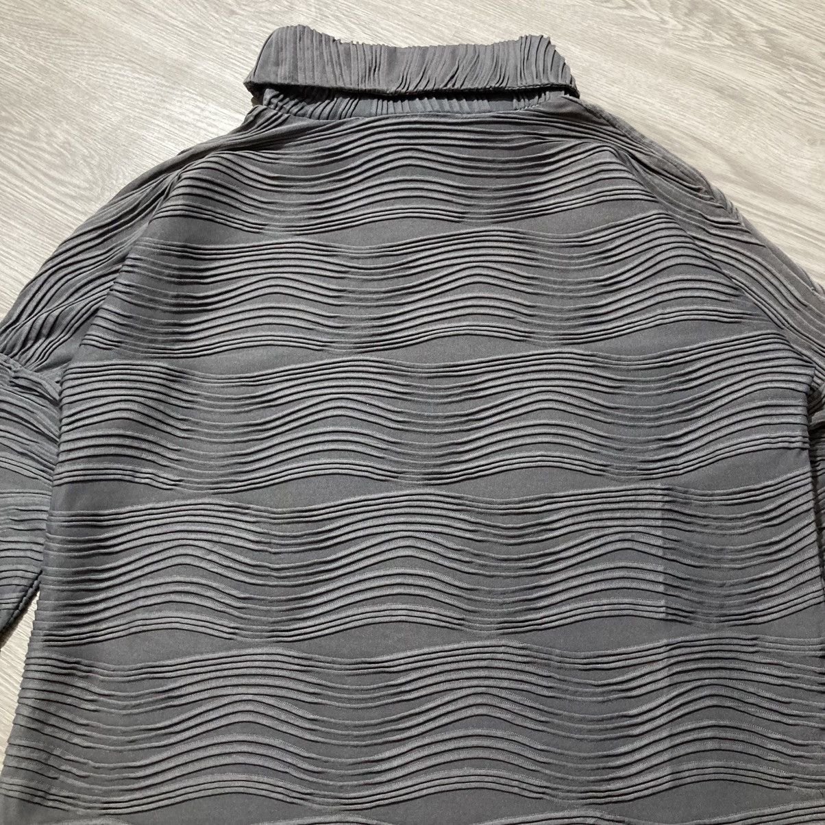 Issey Miyake 2000s HanaHana Pleats Issey Miyake Style Turtleneck Top Size L / US 10 / IT 46 - 13 Thumbnail