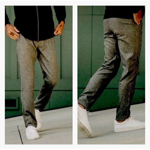 Taylor Stitch Taylor Stitch The Carmel Pant In Charcoal Gray Wool Size US 28 / EU 44 - 2 Thumbnail