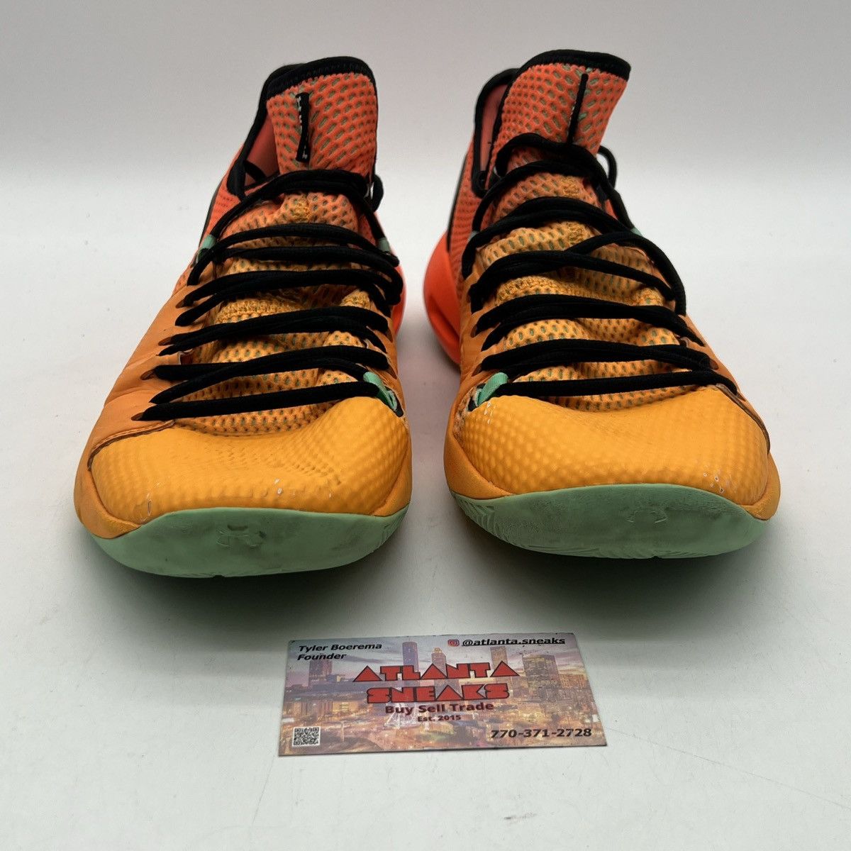 Under armour havoc low orange sales
