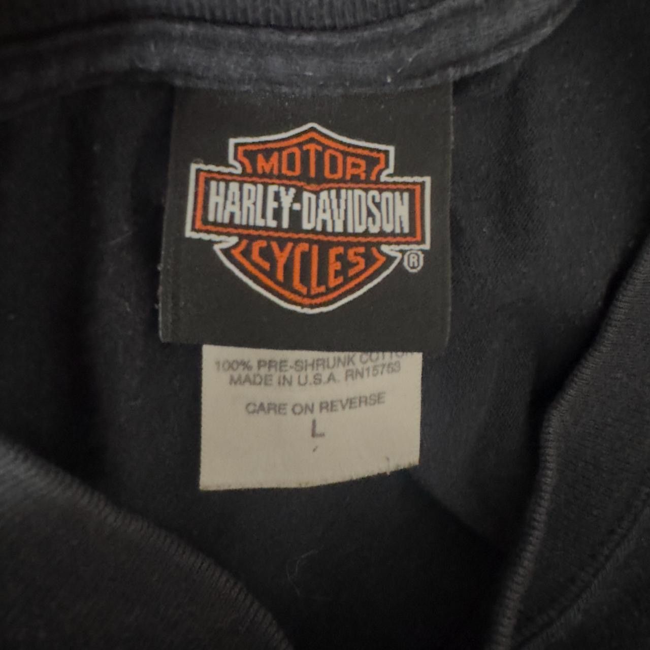 Harley Davidson Vintage Harley Davidson t-shirt Size US L / EU 52-54 / 3 - 3 Thumbnail