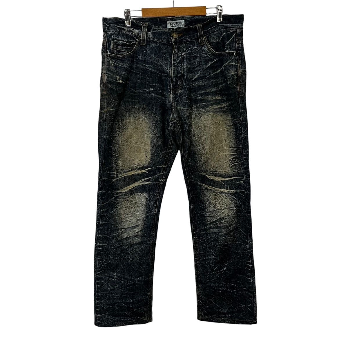 LOWBOX Vintage Lowbox Rare Faded Denim Jeans Size US 34 / EU 50 - 1 Thumbnail