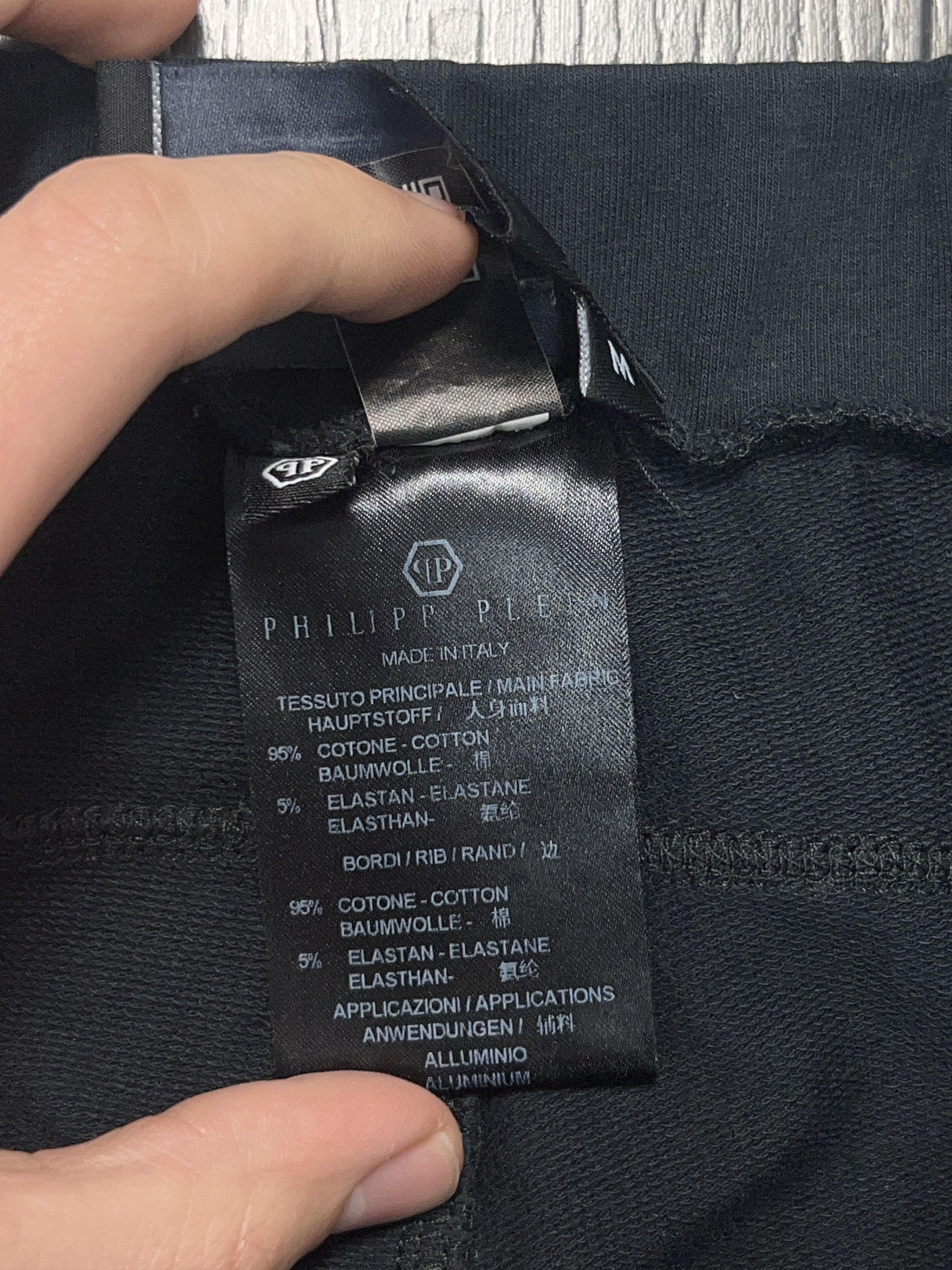 Philipp Plein Womens Philipp Plein Chain Cotton Pants Leggins Black Size 30" / US 8 / IT 44 - 6 Thumbnail