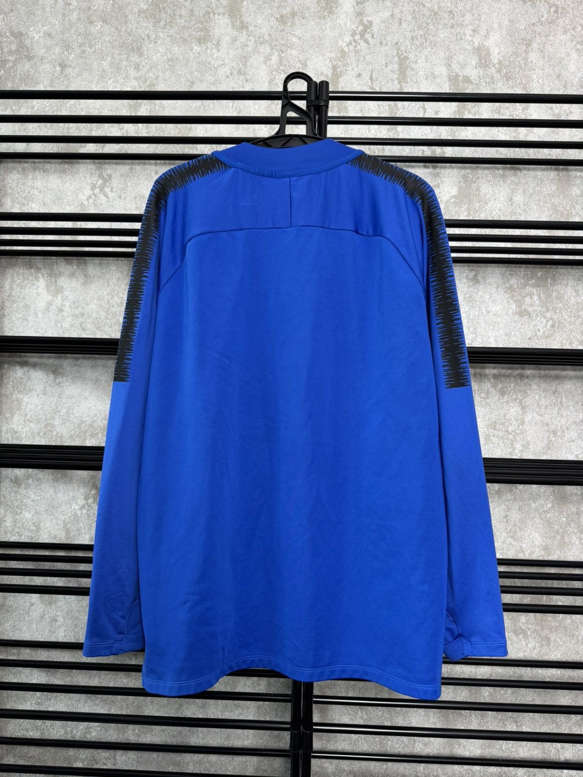 Nike Nike Inter Milan 2017-18 1/4 Zip Drill Top long sleeve Size US XL / EU 56 / 4 - 10 Thumbnail