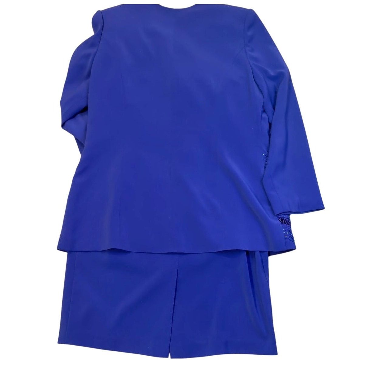 Natasha Zinko Natasia Vintage Suit Set Skirt Scarf jacket size 14 Size XL / US 12-14 / IT 48-50 - 2 Thumbnail