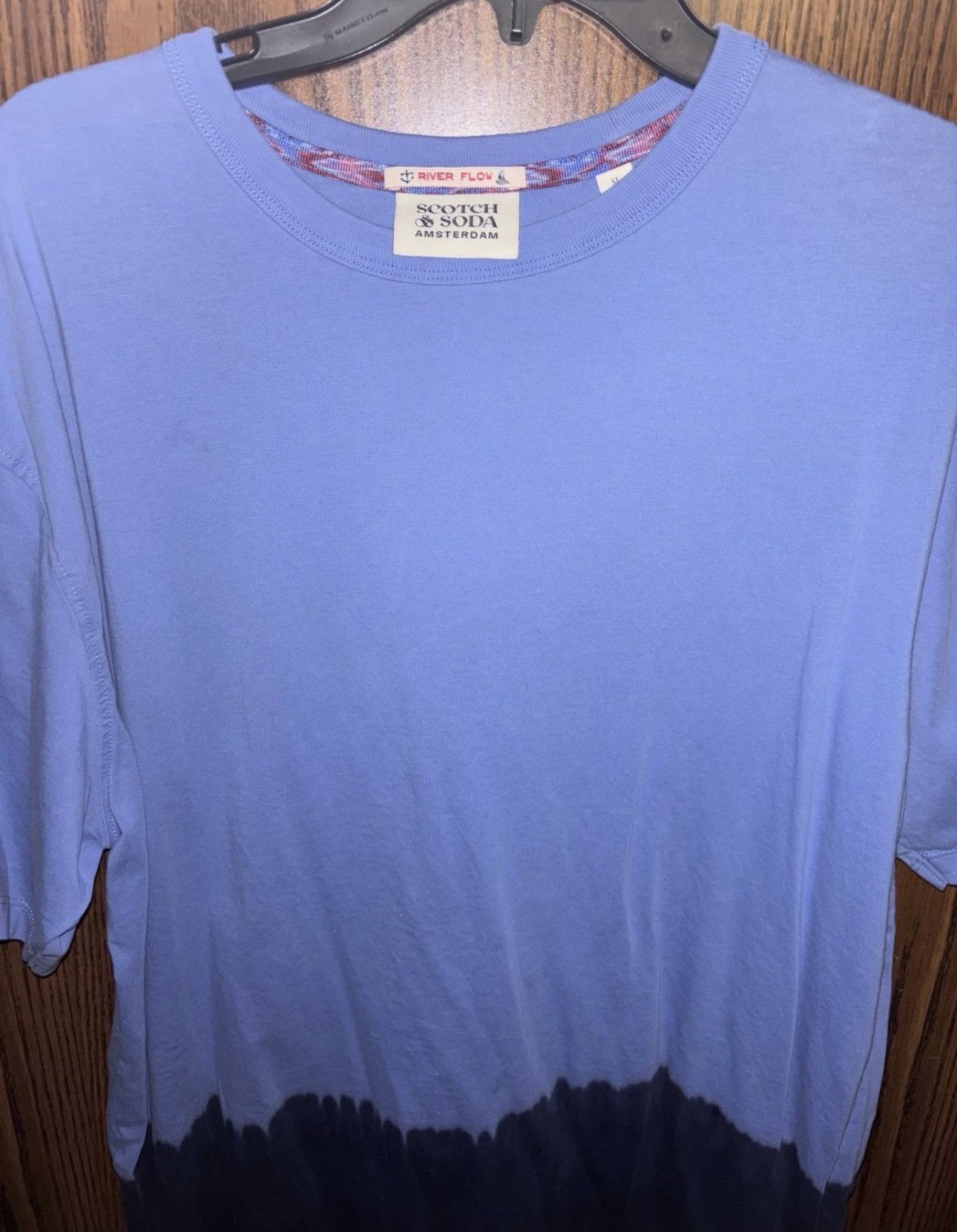 Scotch & Soda Scotch & Soda Navy Tie Dye Shirt XL Size US XL / EU 56 / 4 - 1 Thumbnail