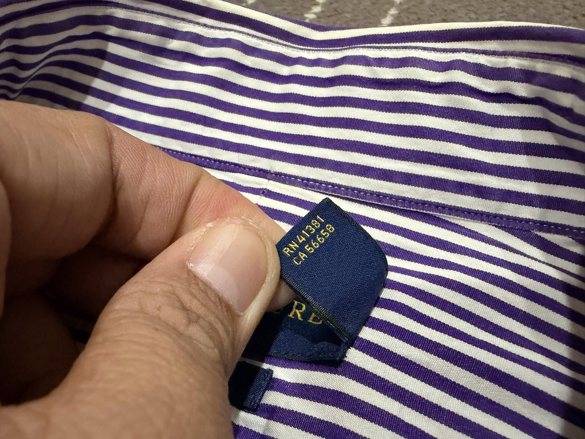Polo Ralph Lauren RALPH LAUREN slim fit button up XS 3320 Size US XS / EU 42 / 0 - 9 Thumbnail
