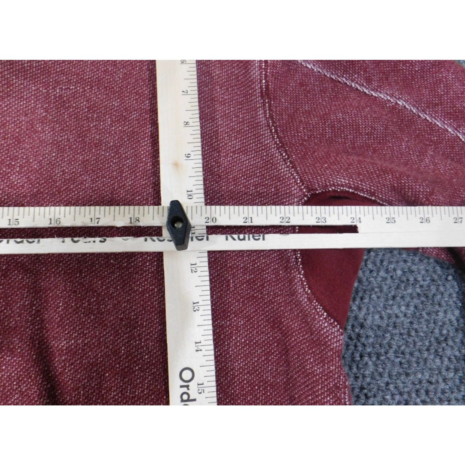 Vintage VINTAGE Woolrich Sweater Pullover 1/4 Zip Mens L Red Cotton Knit Retro Mock Neck Long Sleeve Size US L / EU 52-54 / 3 - 6 Thumbnail