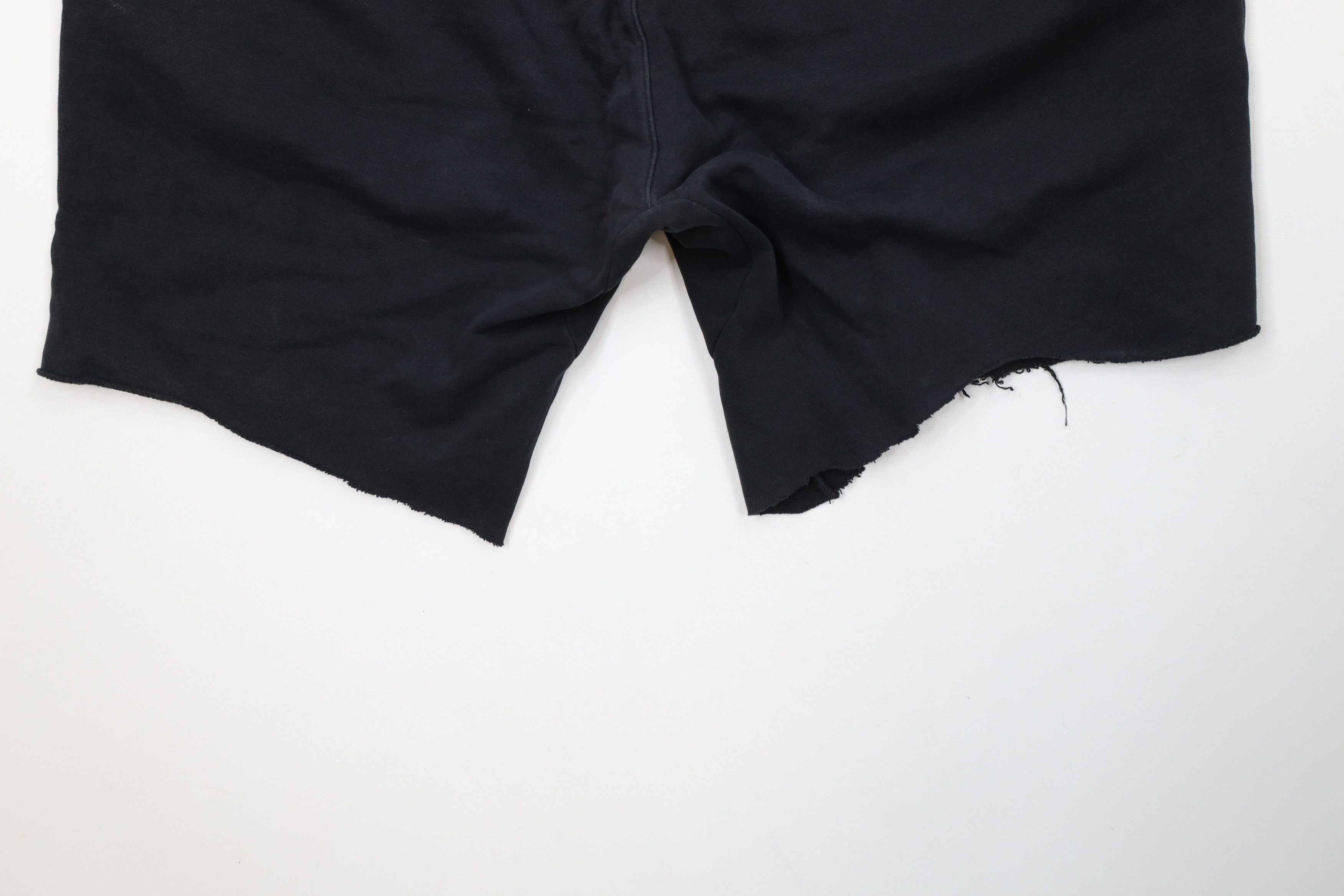 Nike × Vintage Vintage Y2K Nike Spell Out Custom Cut Off Sweatpants Shorts Size US 36 / EU 52 - 15 Thumbnail