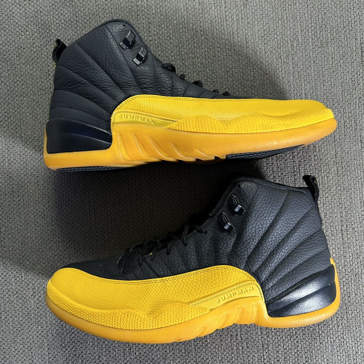 Jordan 12 Retro “Black University Gold”