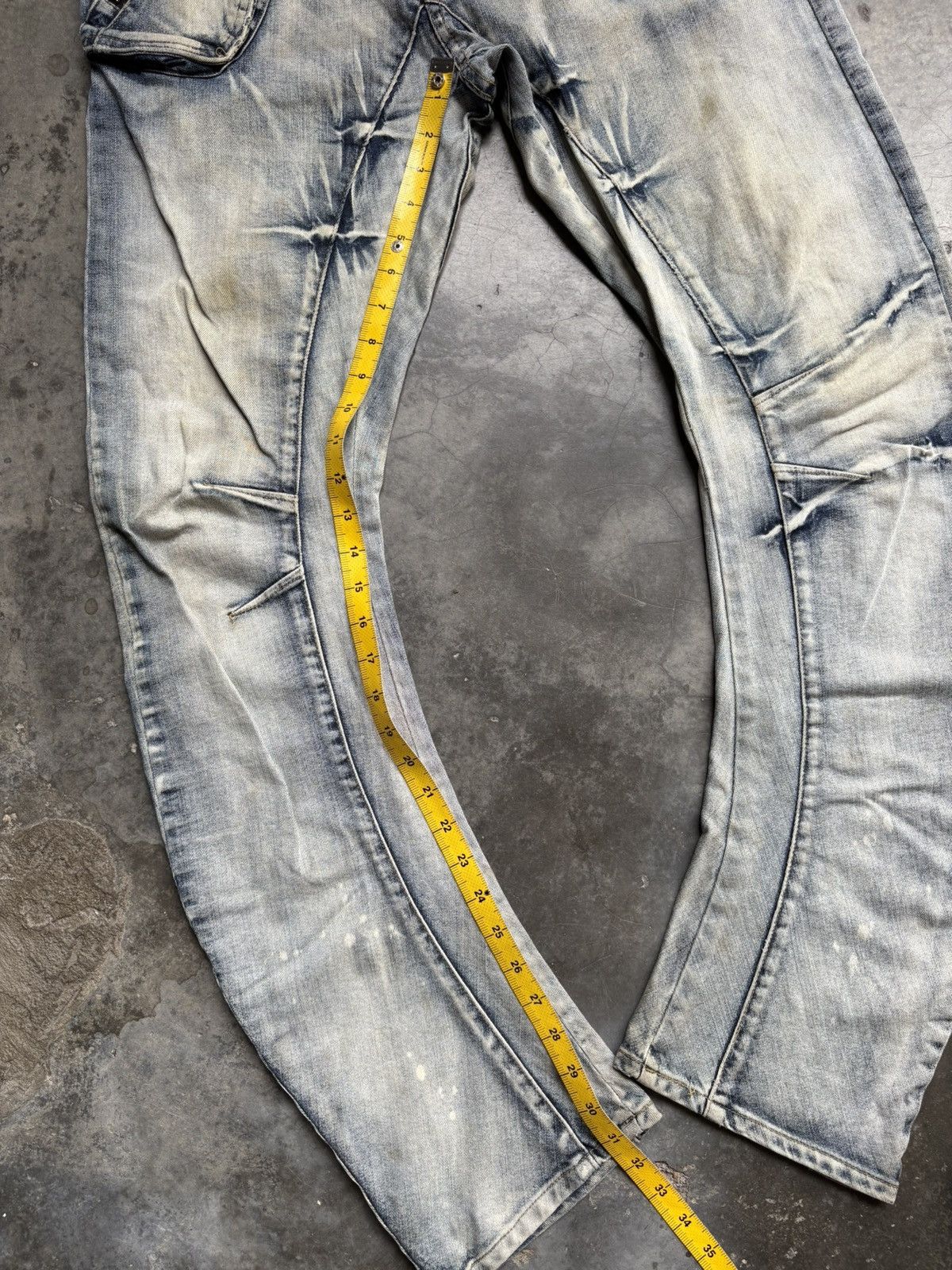 Japanese Brand × PPFM PPFM banana shape multipocket jeans Size US 33 - 11 Thumbnail