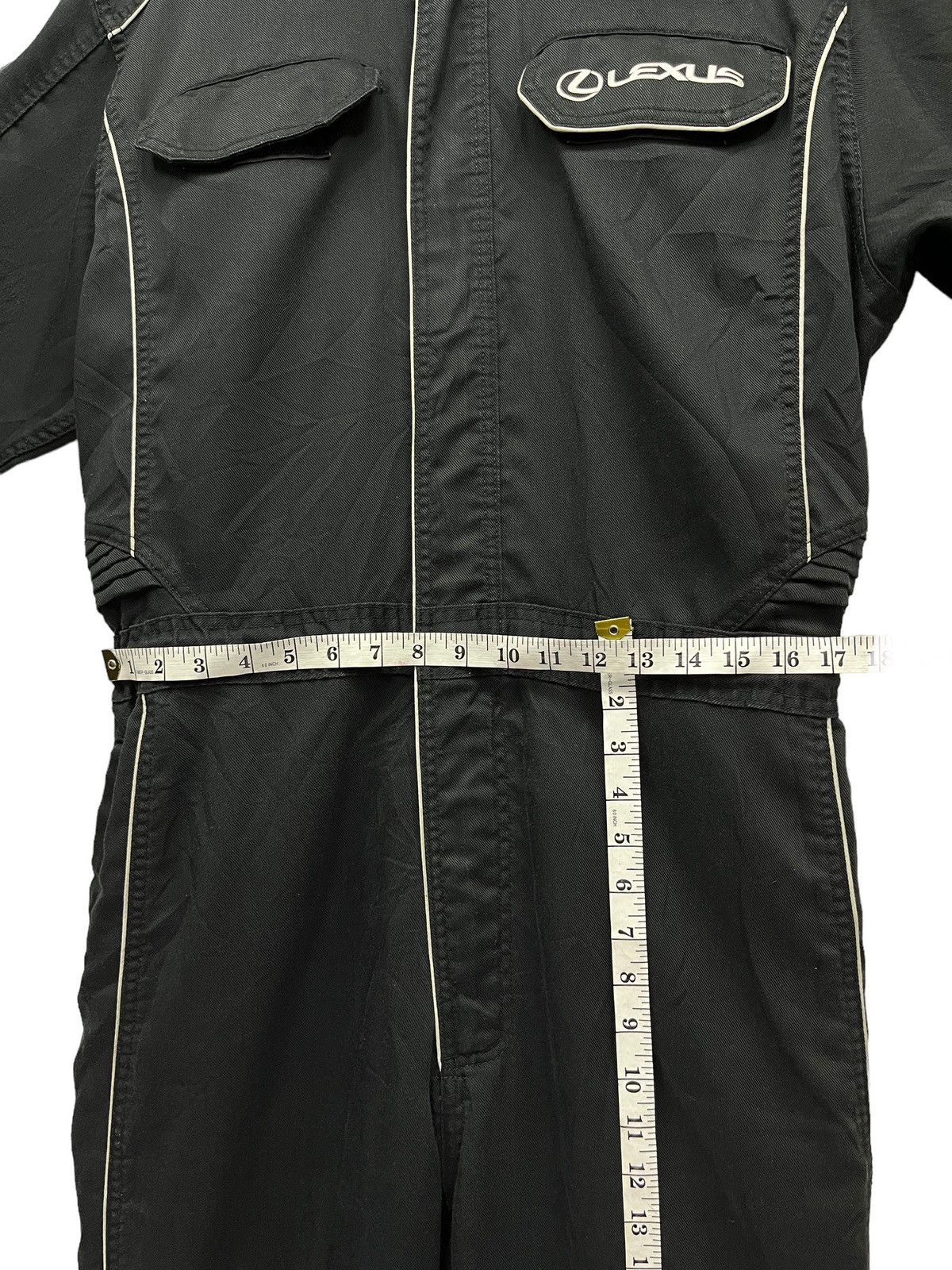 🏁Vintage LEXUS TOM'S TOYOTA JAPAN Black Coverall Jumpsuit