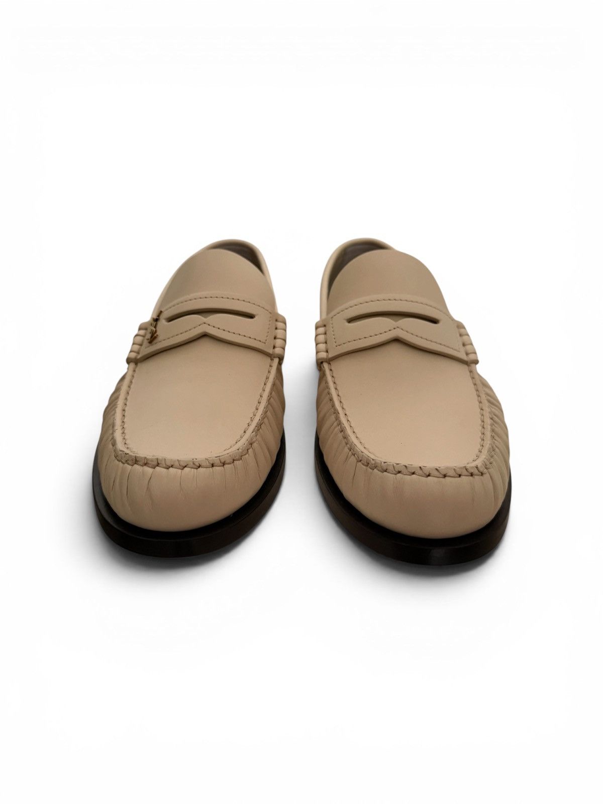 Saint Laurent Paris Saint Laurent YSL Smooth leather loafers Size US 9.5 / IT 39.5 - 8 Thumbnail
