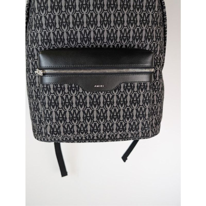 Amiri o1rshd1 Size: OS / MA Jacquard Backpack in Black Size ONE SIZE - 3 Thumbnail