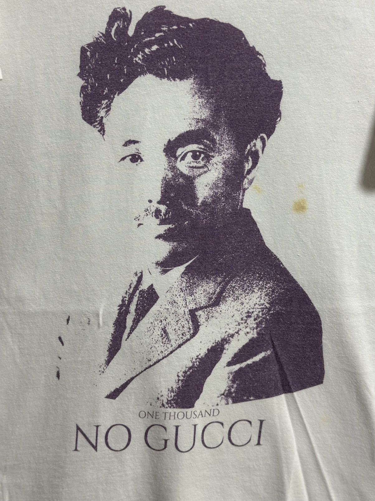 Japanese Brand Vintage One Thousand No Gucci Faded Tee Size US L / EU 52-54 / 3 - 2 Thumbnail