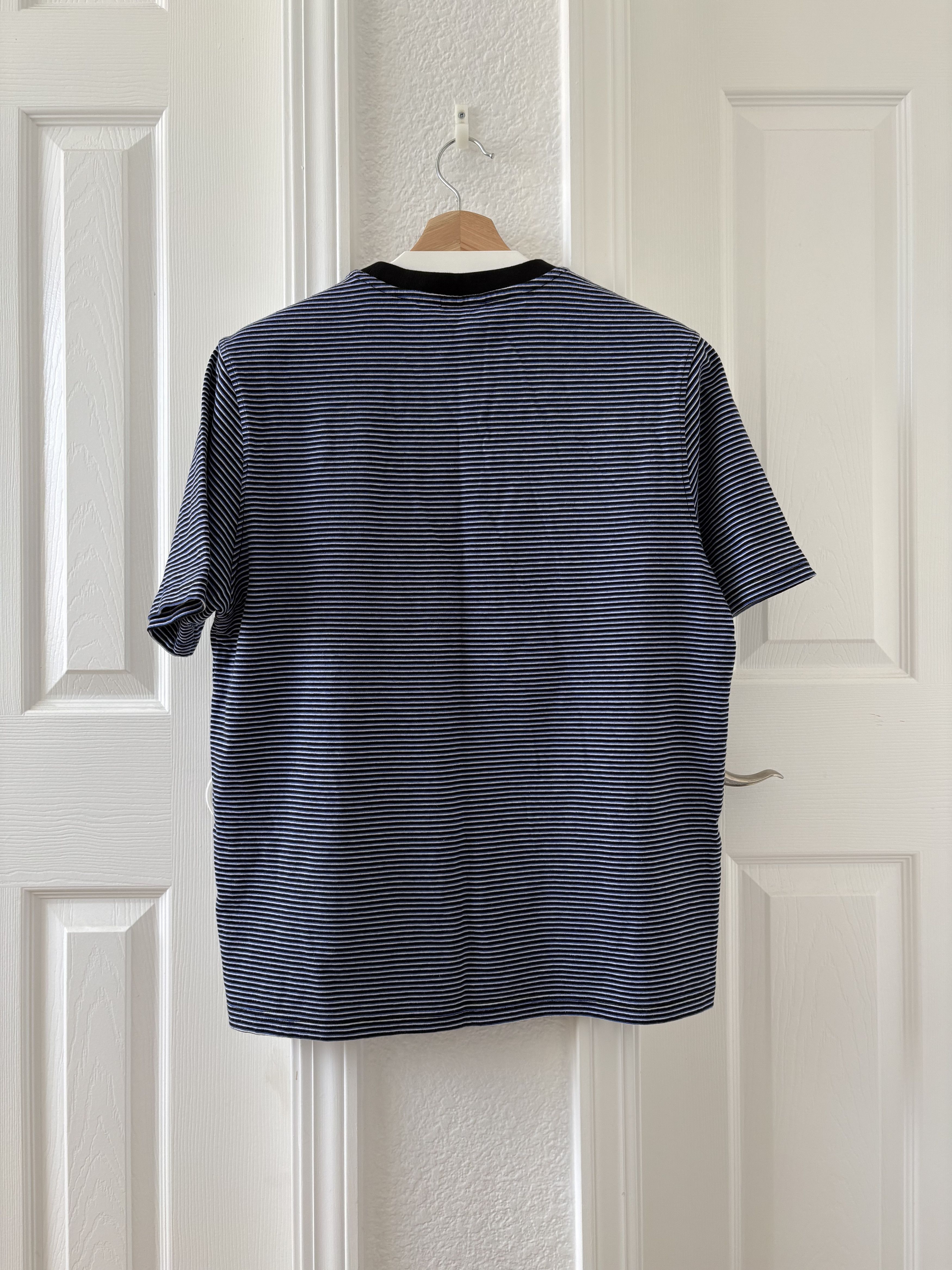 Stussy Blue Striped Pocket Tee Size US S / EU 44-46 / 1 - 2 Thumbnail