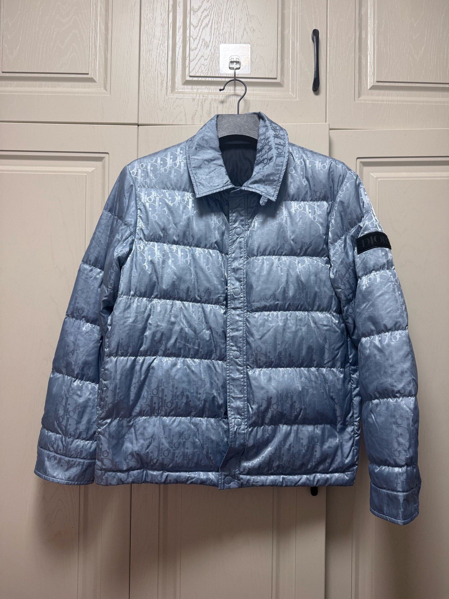 Dior DIOR FW23 All-Over Jacquard Down Jacket Size US S / EU 44-46 / 1 - 1 Thumbnail