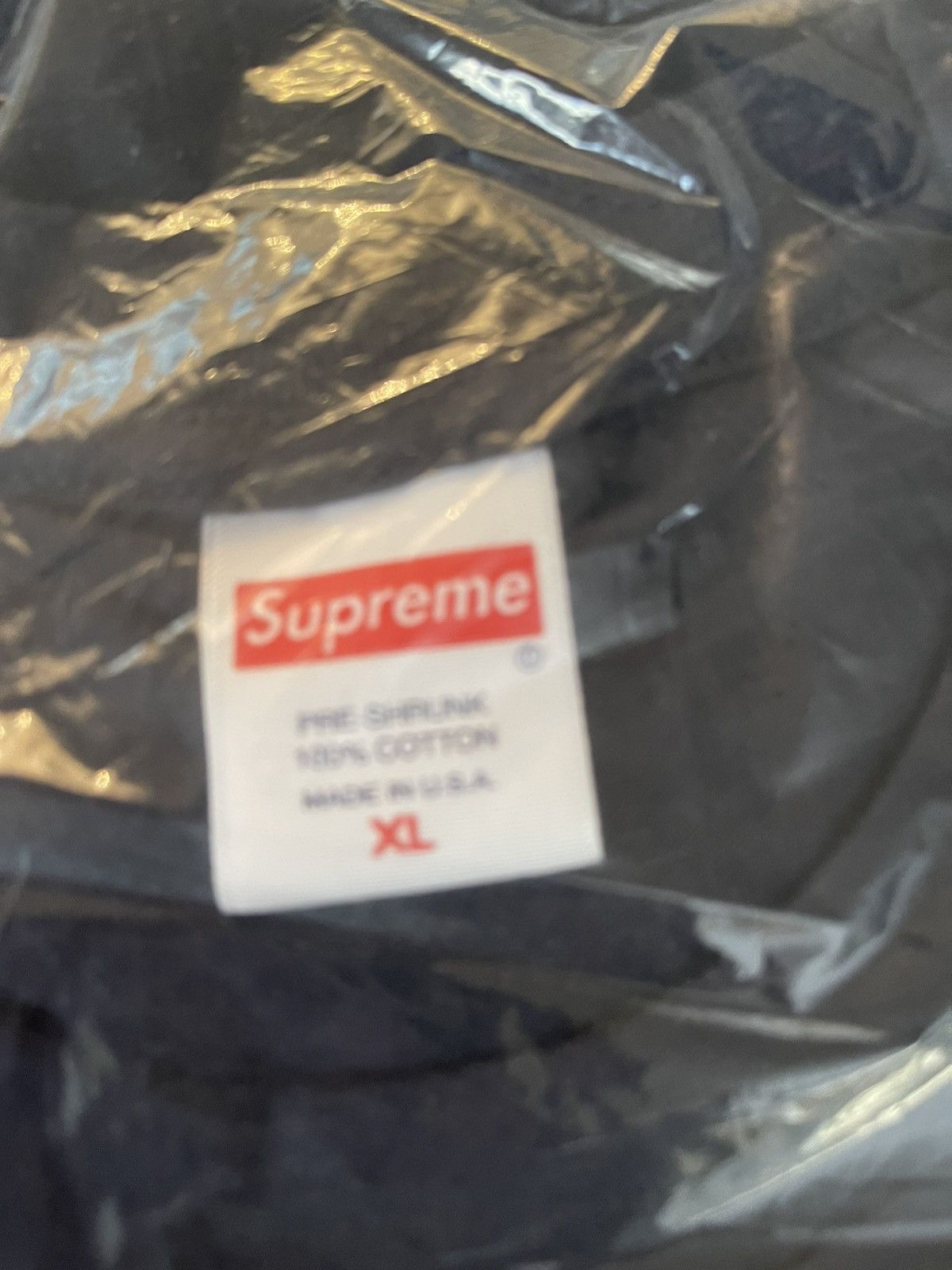 Supreme SUPREME BLING TEE XL-NAVY Size US XL / EU 56 / 4 - 5 Thumbnail