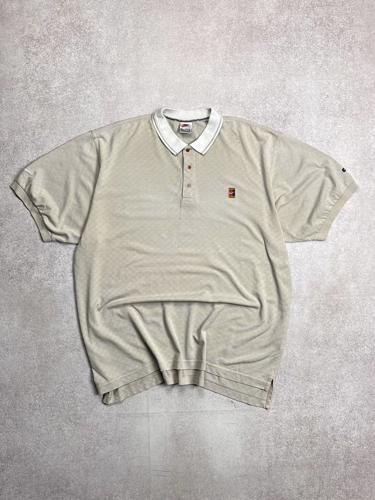 Nike Vintage Nike Challange Court Andre Agassi Polo Shirt L Size US L / EU 52-54 / 3 - 1 Thumbnail