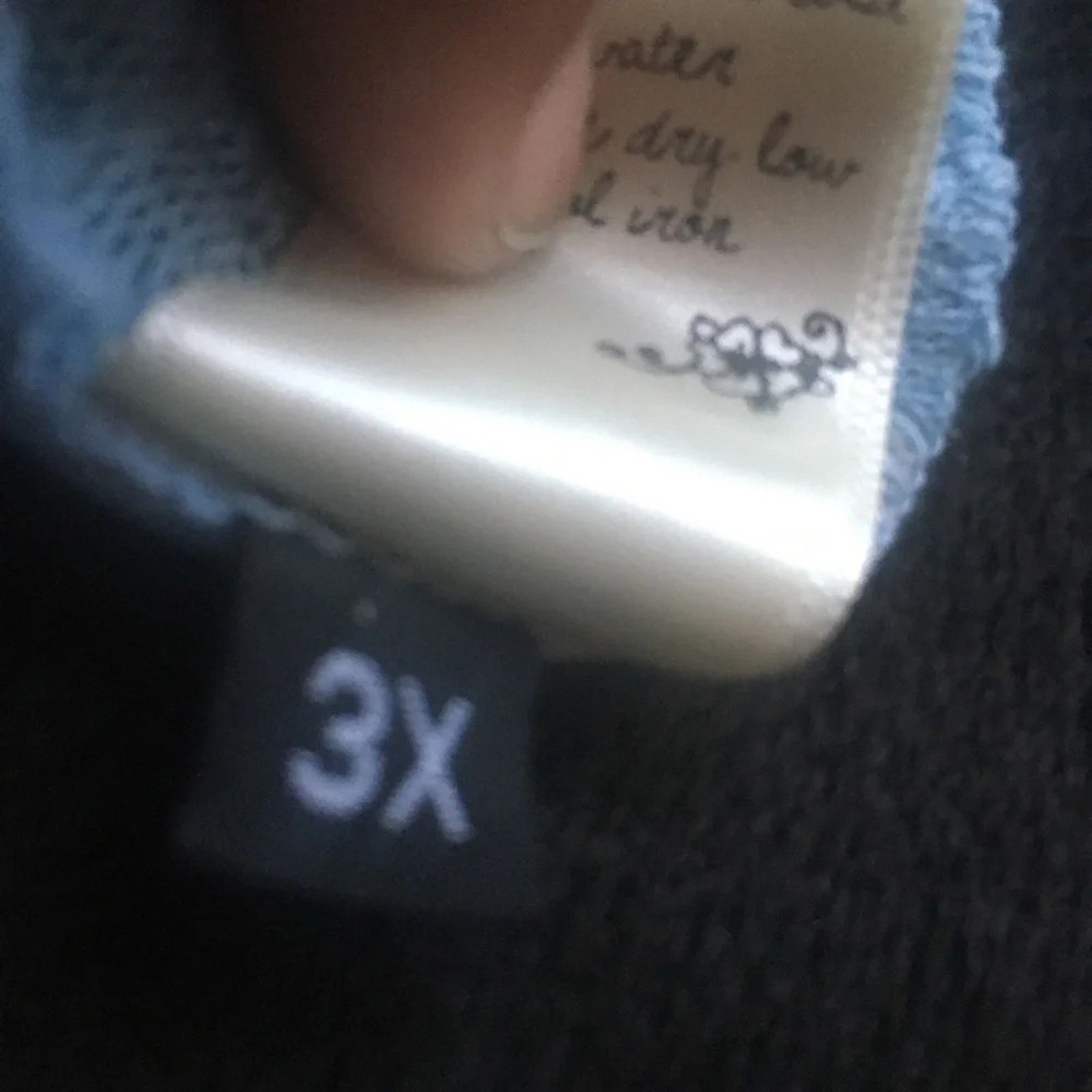 The Unbranded Brand Scrapbook scoop neck mixed print sweater, size 3X. Size 3XL / US 20-22 - 9 Thumbnail
