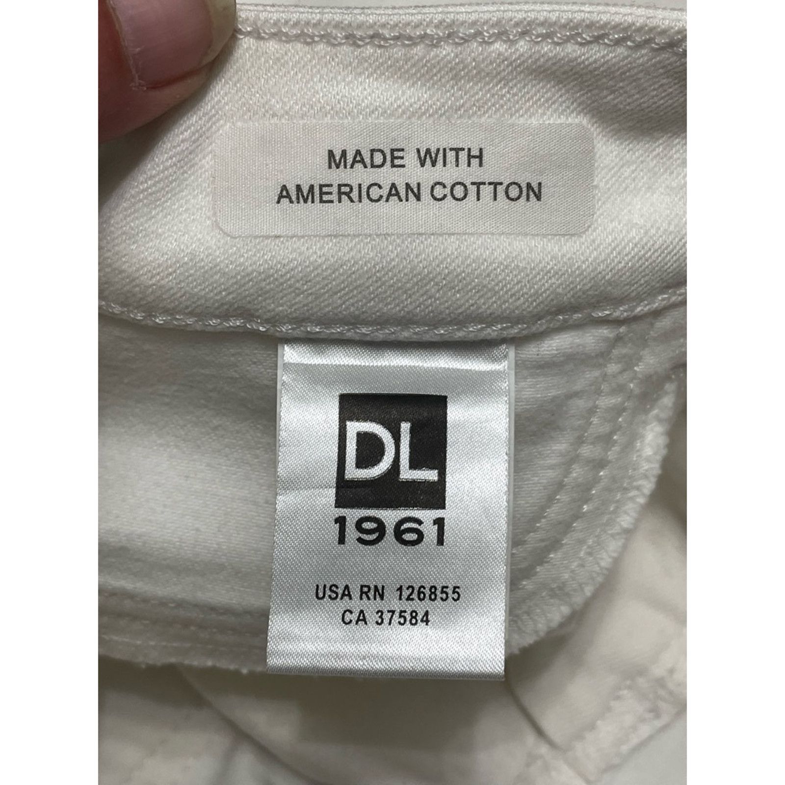 DL1961 Dl1961 Florence Instasculpt Denim Jeans Cropped White 24 Size 24" / US 00 / IT 34 - 8 Thumbnail