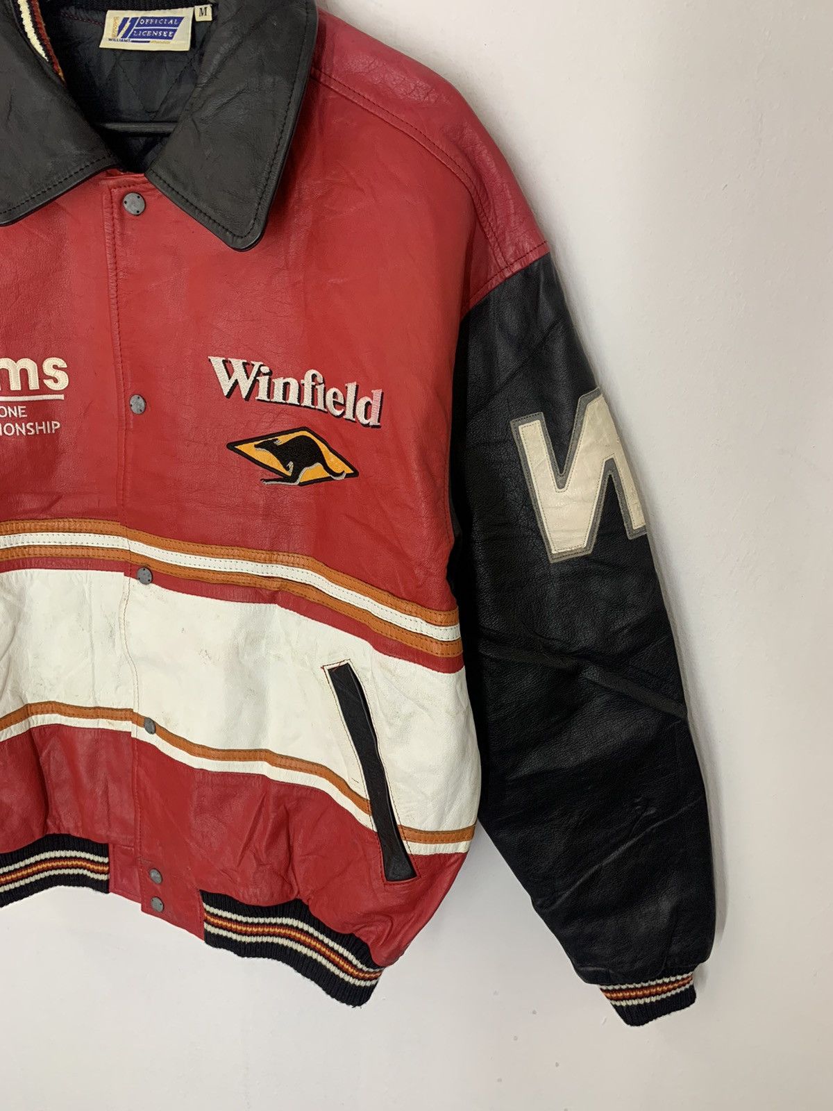 NASCAR Vintage 1999 Williams Winfield F1 Ralf Schumacher Zanardi Size US M / EU 48-50 / 2 - 6 Thumbnail