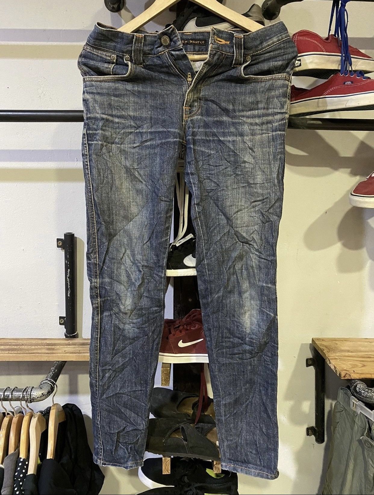 Nudie Jeans "Skinny Fit" / Black Wash / 28x30 Size US 28 / EU 44 - 1 Thumbnail