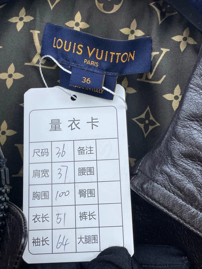 Louis Vuitton Louis Vuitton Classic print lined leather jacket Size XS / US 0-2 / IT 36-38 - 6 Thumbnail