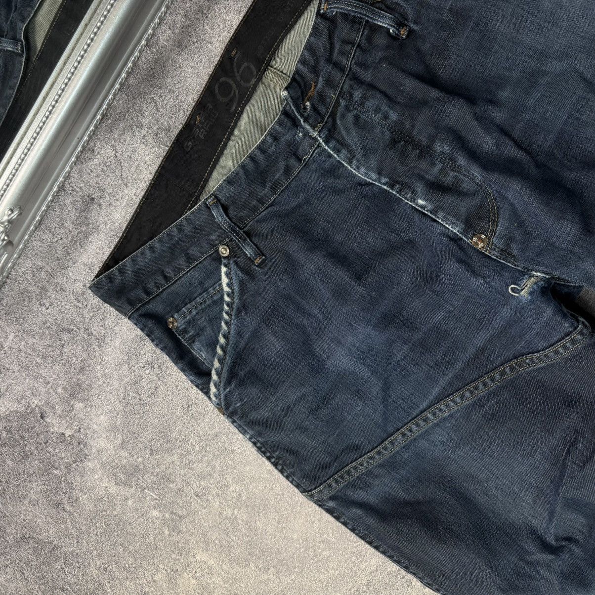 G-Star G-Star Raw 96 Elwood Heritage Denim Jeans Vintage 90s Size US 36 / EU 52 - 10 Thumbnail