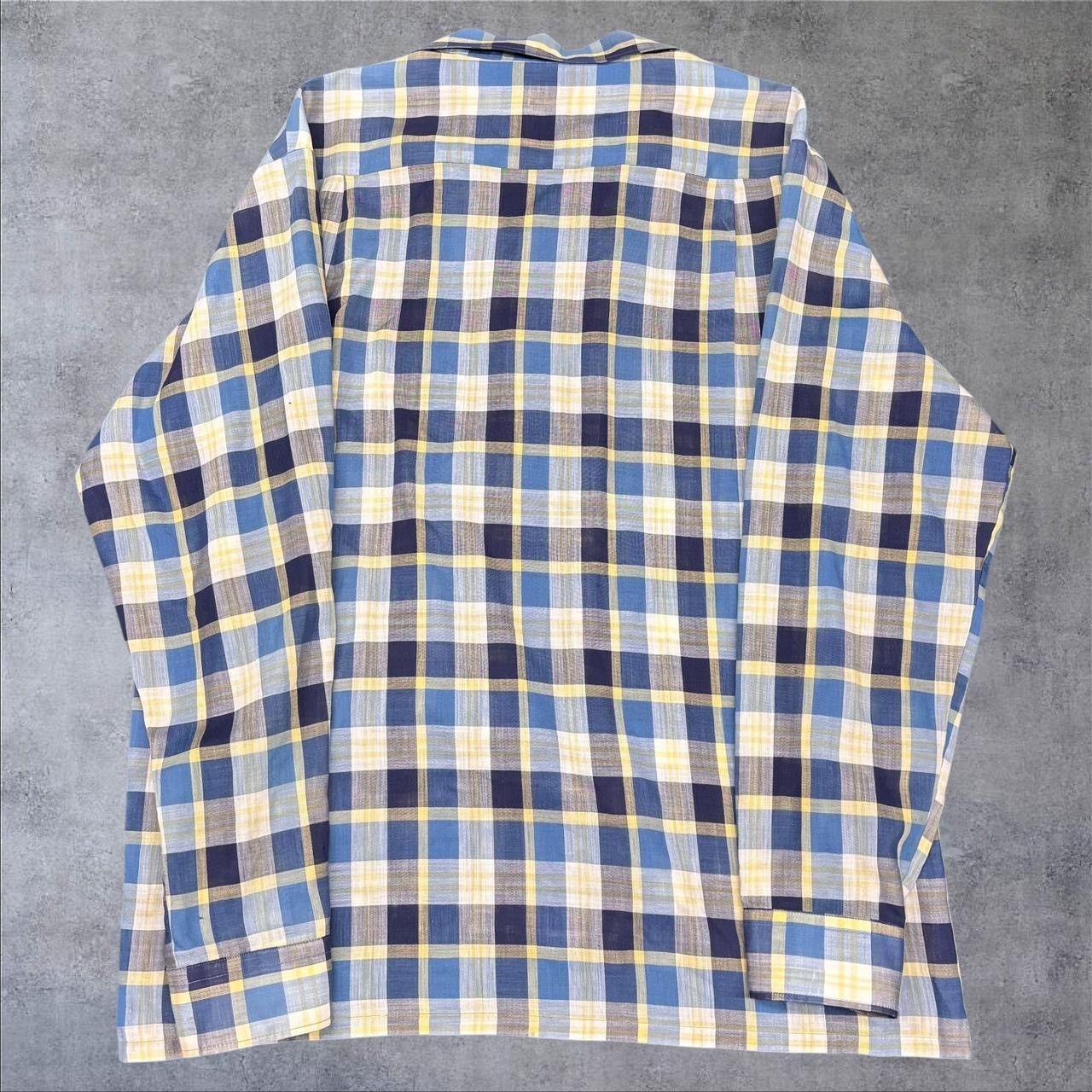 Towncraft × Vintage 1960s Plaid Button Up Shirt Size US M / EU 48-50 / 2 - 3 Thumbnail