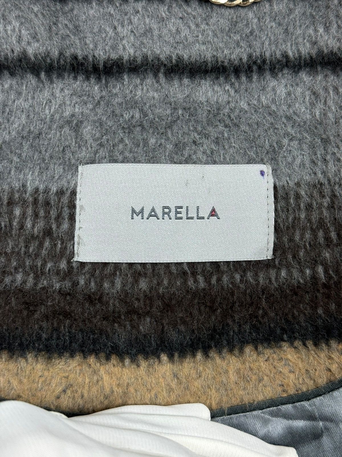 Marella Marella Check Plaid Wool-Viscose-Acrylic Coat size IT40 US4 Size S / US 4 / IT 40 - 14 Thumbnail
