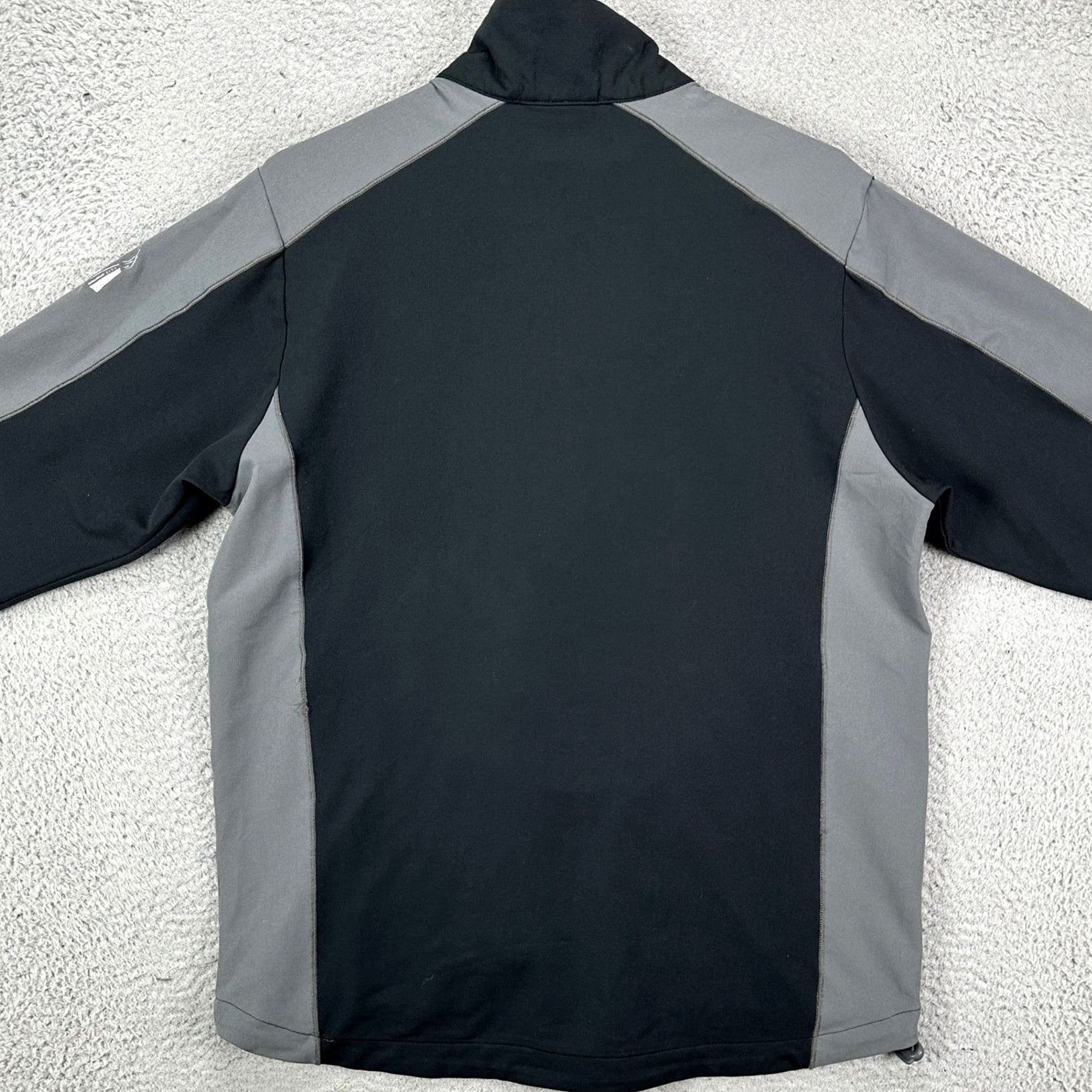 NFL New England Patriots Shirt Pullover Men Medium Black Quarter Zip Lightweight NFL Size US M / EU 48-50 / 2 - 2 Thumbnail