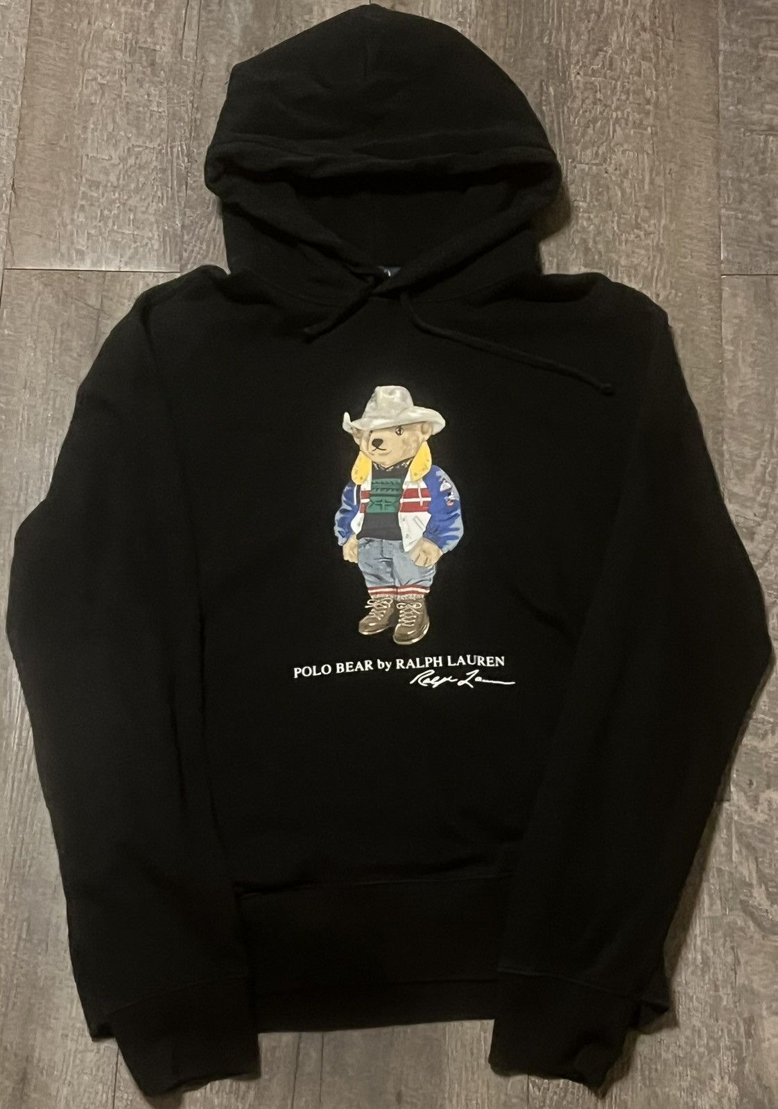 Polo Ralph Lauren Polo Ralph Lauren Ranch Cowboy Bear Hoodie Size Medium Size US M / EU 48-50 / 2 - 1 Thumbnail