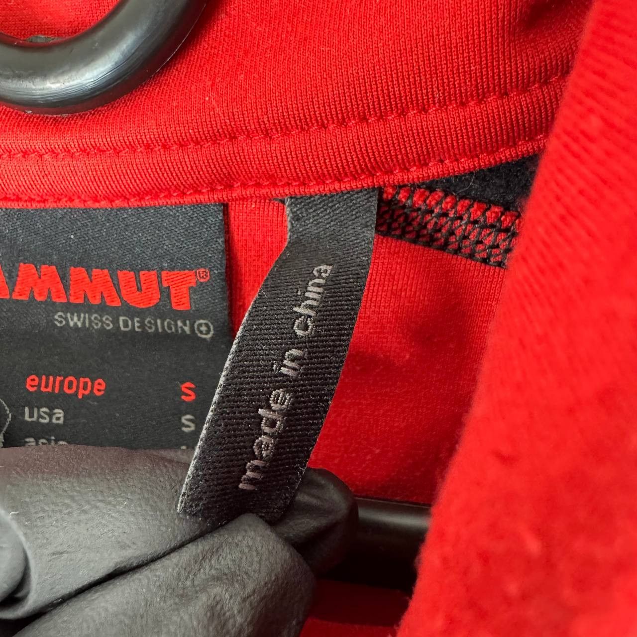 Mammut Mammut Half Zip Fleece Red Black Mens Size S Size US S / EU 44-46 / 1 - 6 Thumbnail
