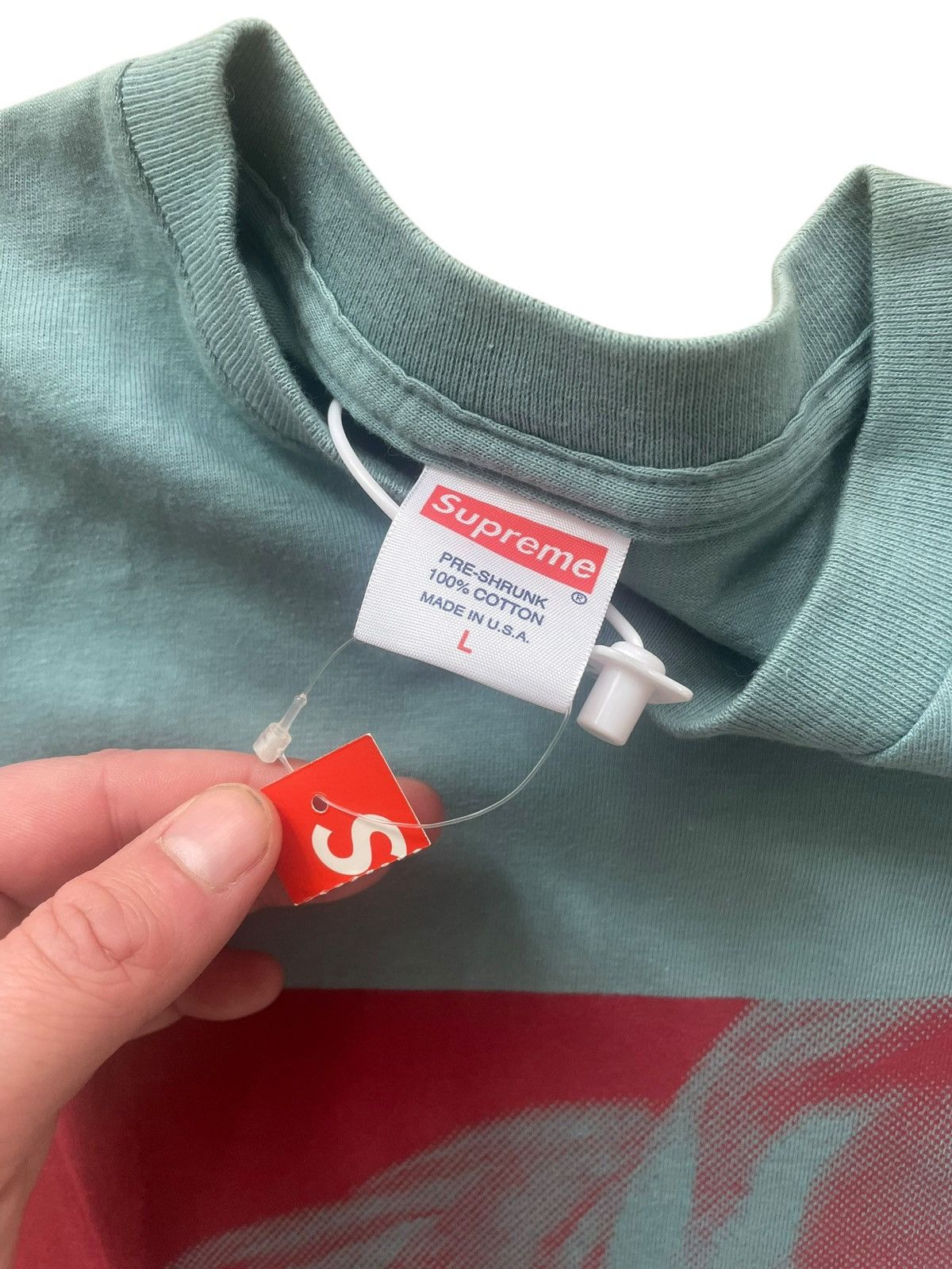 Supreme Supreme Origin Tee SS12 Size US L / EU 52-54 / 3 - 7 Thumbnail