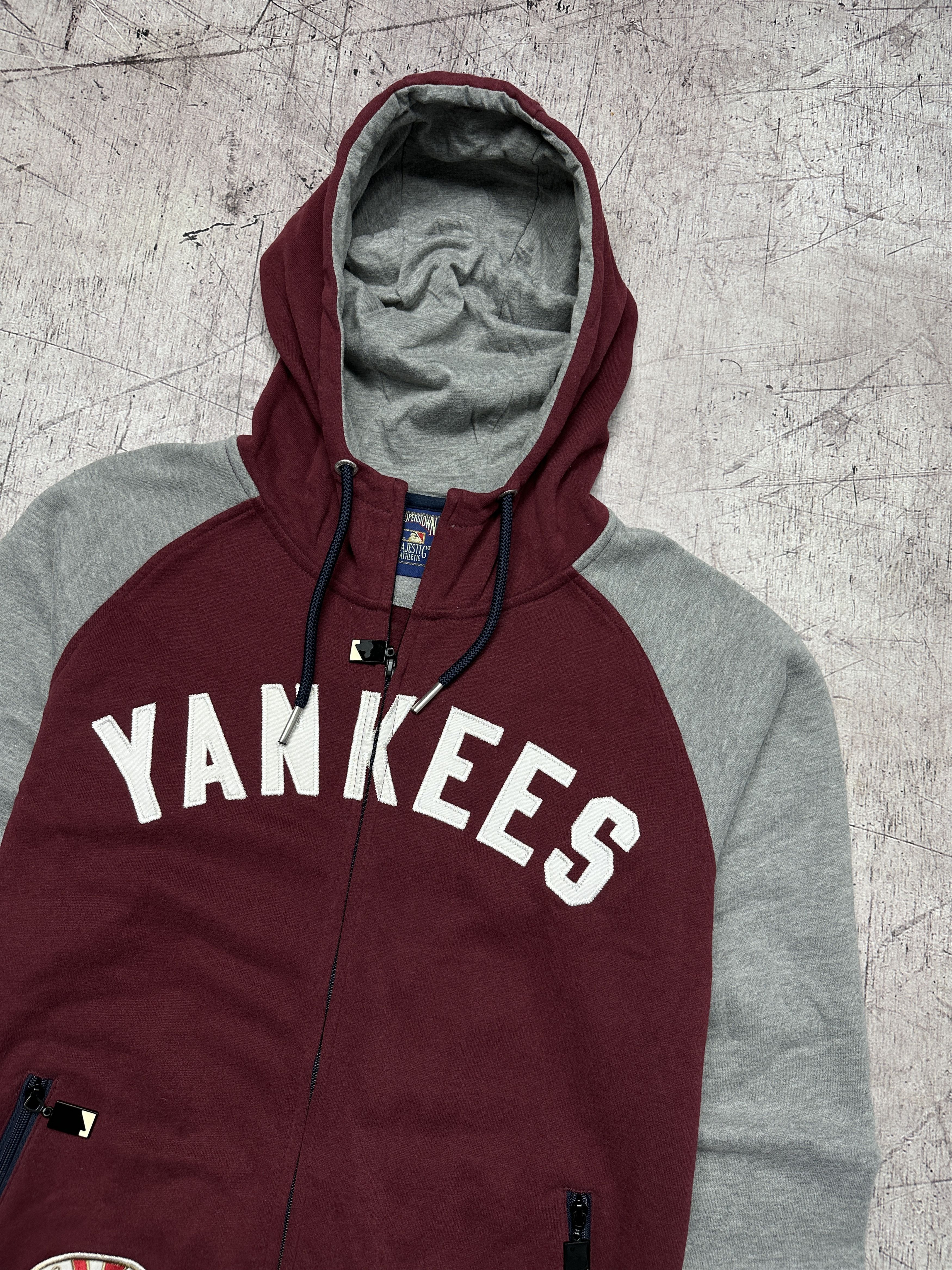 MLB Yankees MLB Baseball Mens Zip Hoodie Size US M / EU 48-50 / 2 - 2 Thumbnail