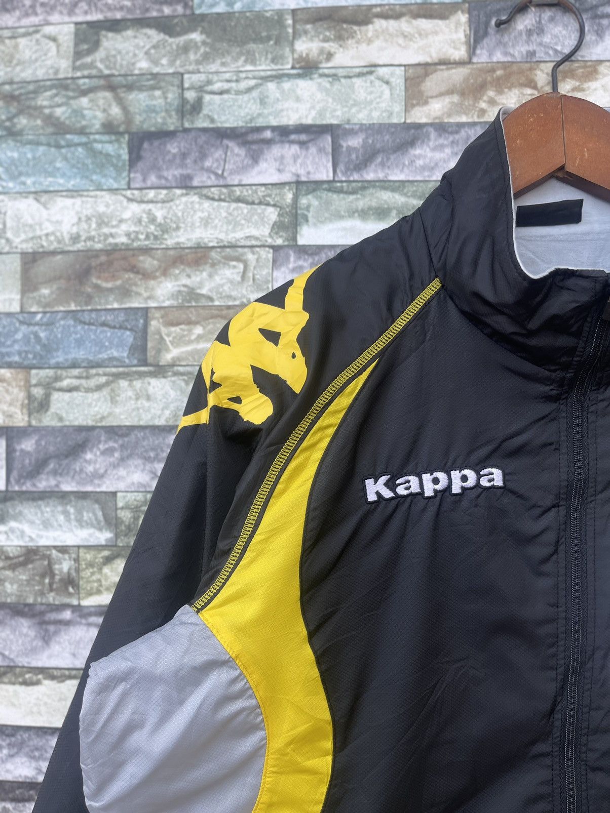 Kappa Black Jacket JEF United Ichihara Chiba Branding Size L