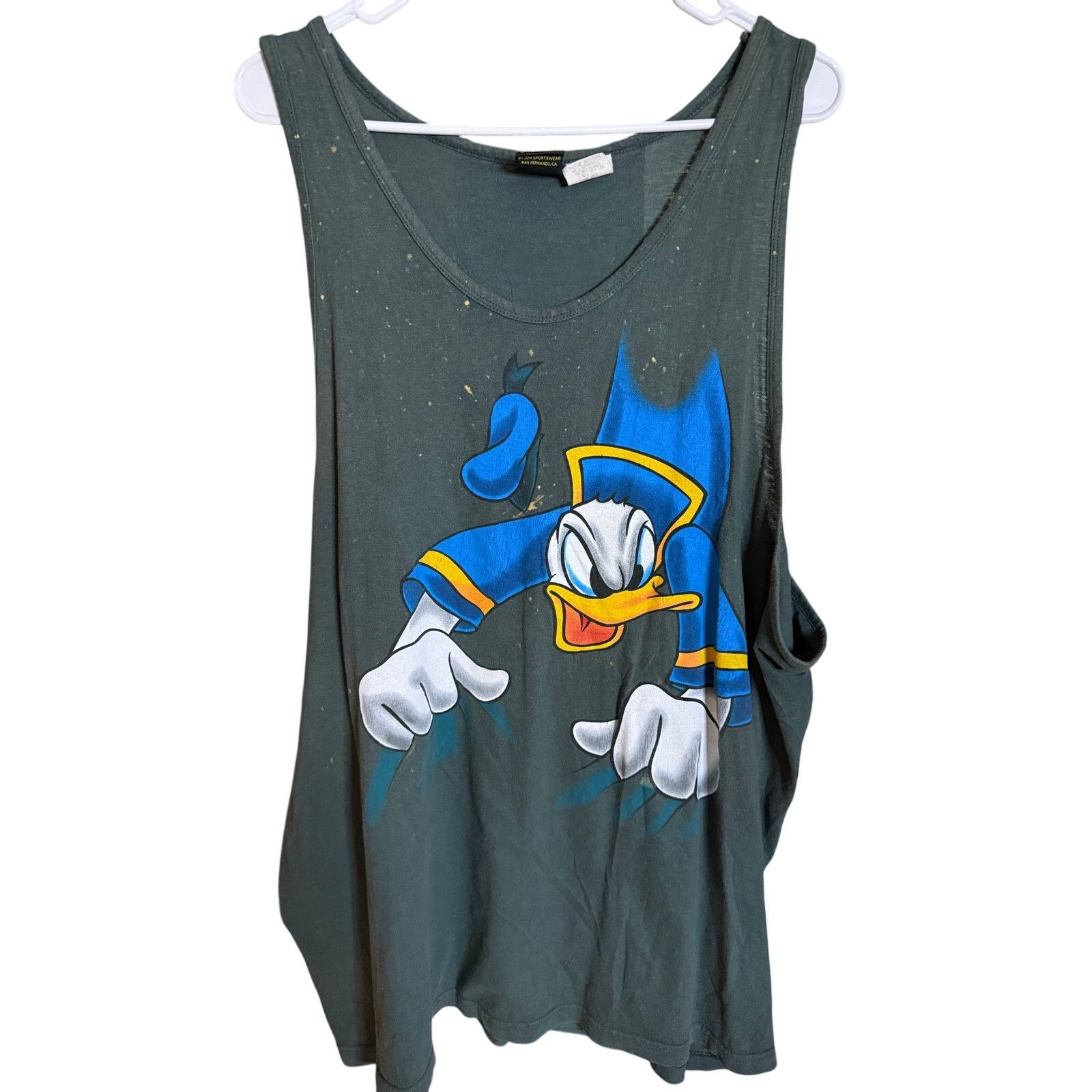 Disney Vintage Donald Duck Breakthrough Tank Top Size US XL / EU 56 / 4 - 1 Thumbnail