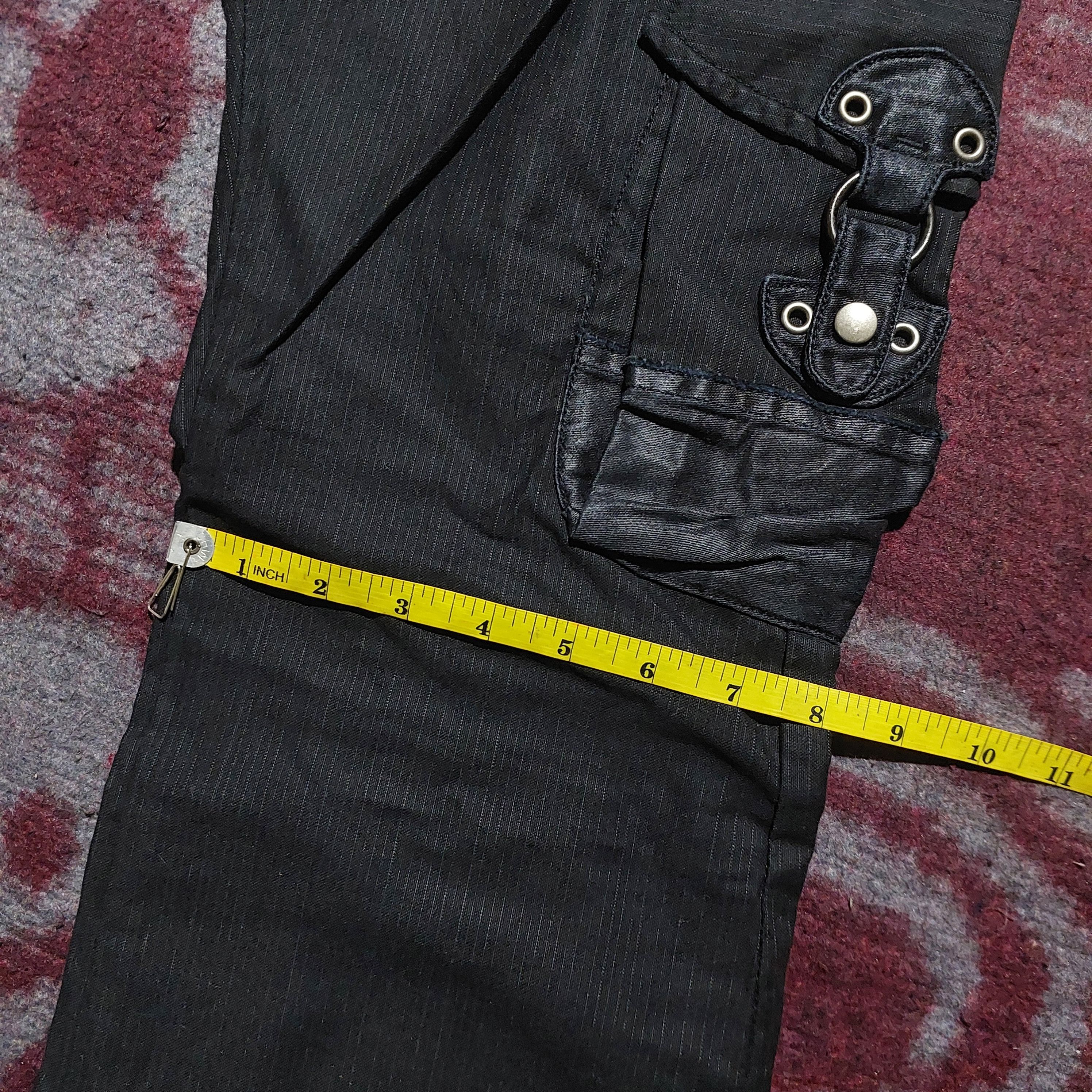 The Difference Difference rupert black cargo flare pants Size US 31 - 18 Thumbnail