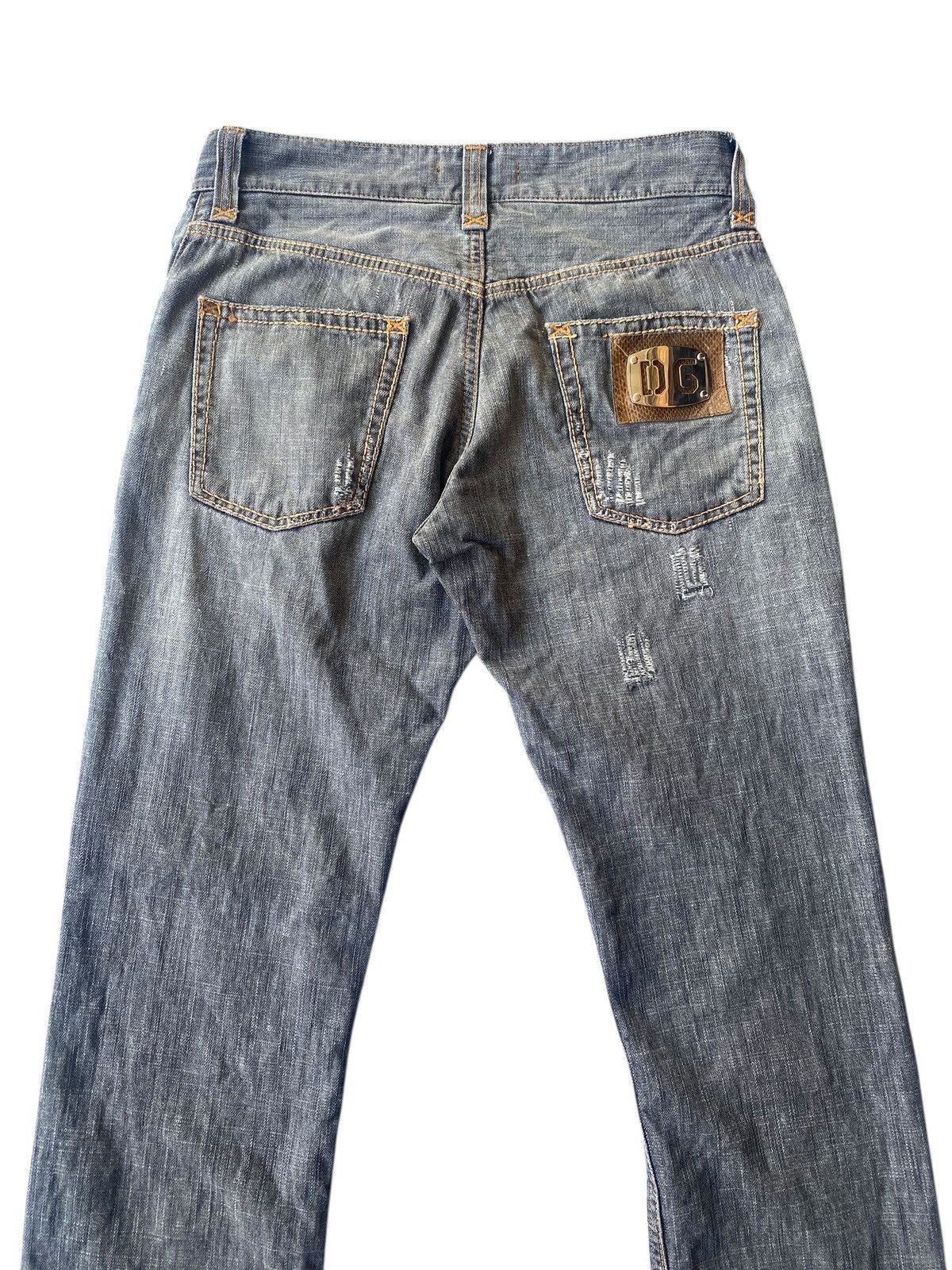 Dolce & Gabbana Dolce & Gabbana Distressed Denim Size US 32 / EU 48 - 6 Thumbnail
