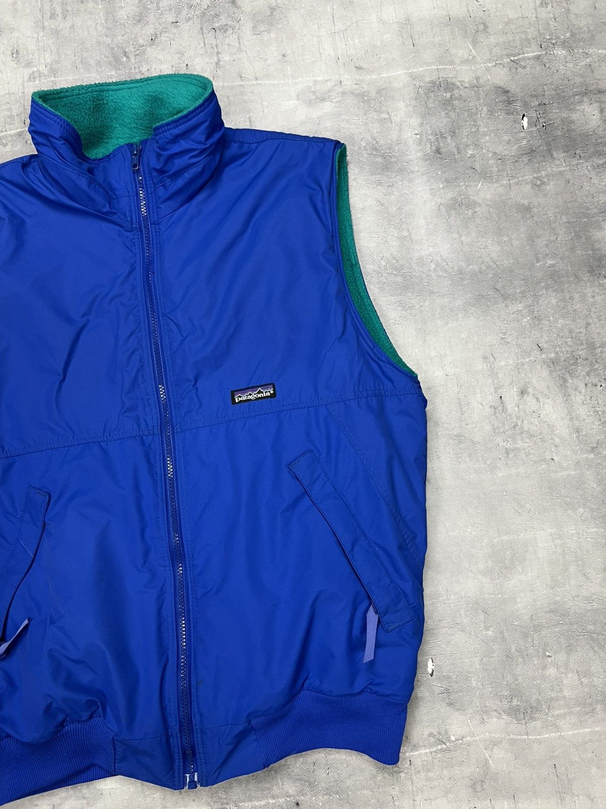 Patagonia × Vintage Vintage Patagonia Vest Synchilla Fleece Lined Nylon Shell M Size US M / EU 48-50 / 2 - 5 Thumbnail
