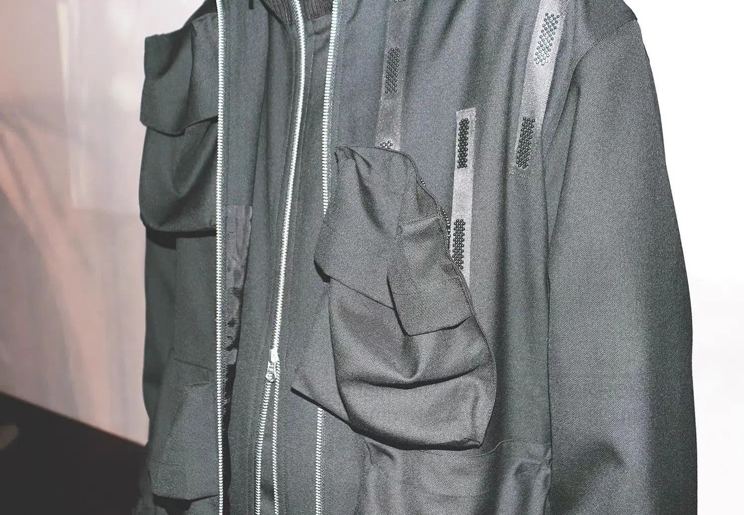 Yohji Yamamoto Black Multi-Pocket Zip-Up Jacket Size L. Size US L / EU 52-54 / 3 - 4 Thumbnail
